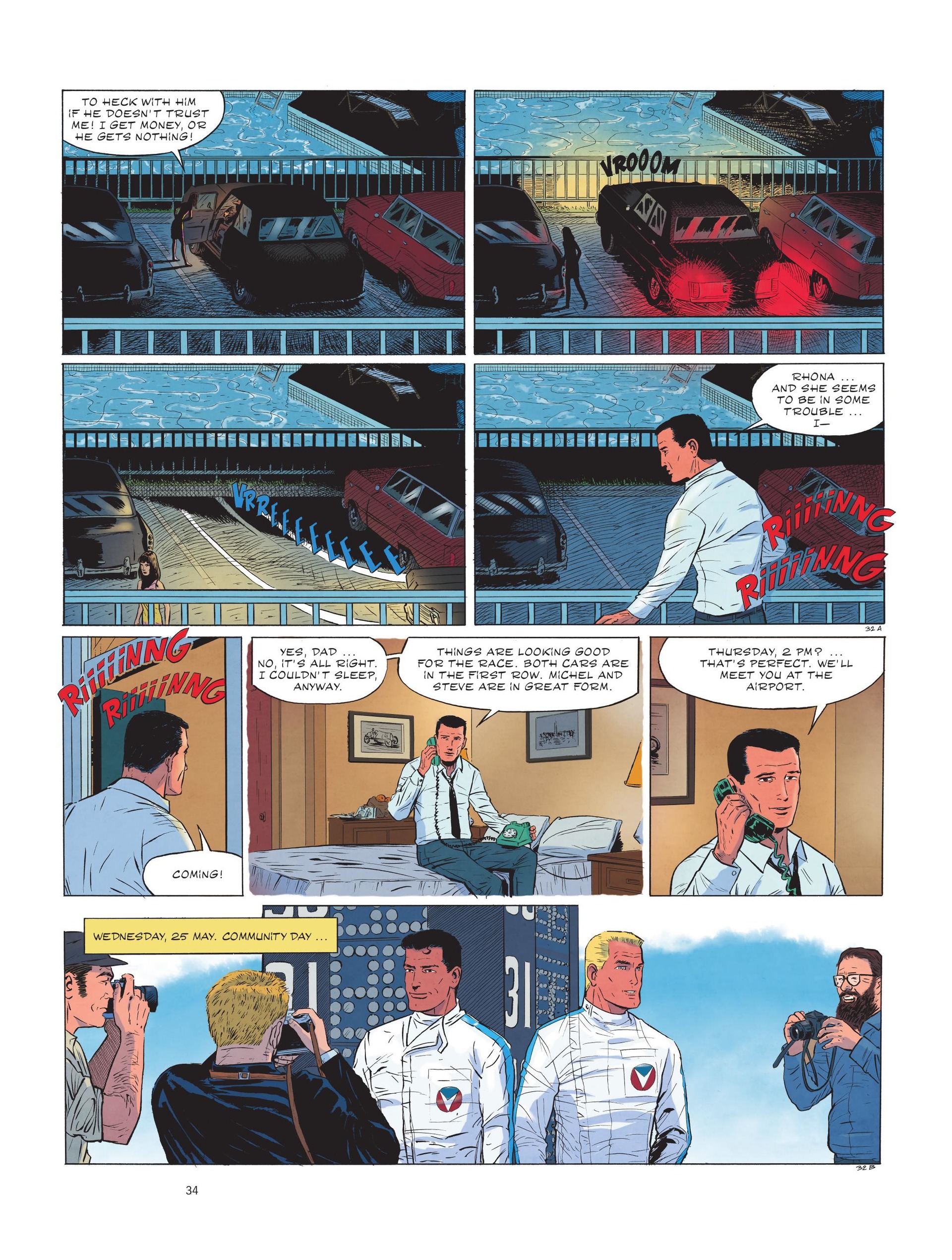 Read online Michel Vaillant: Legendary Races: In the Hell of Indianapolis comic -  Issue # Full - 36