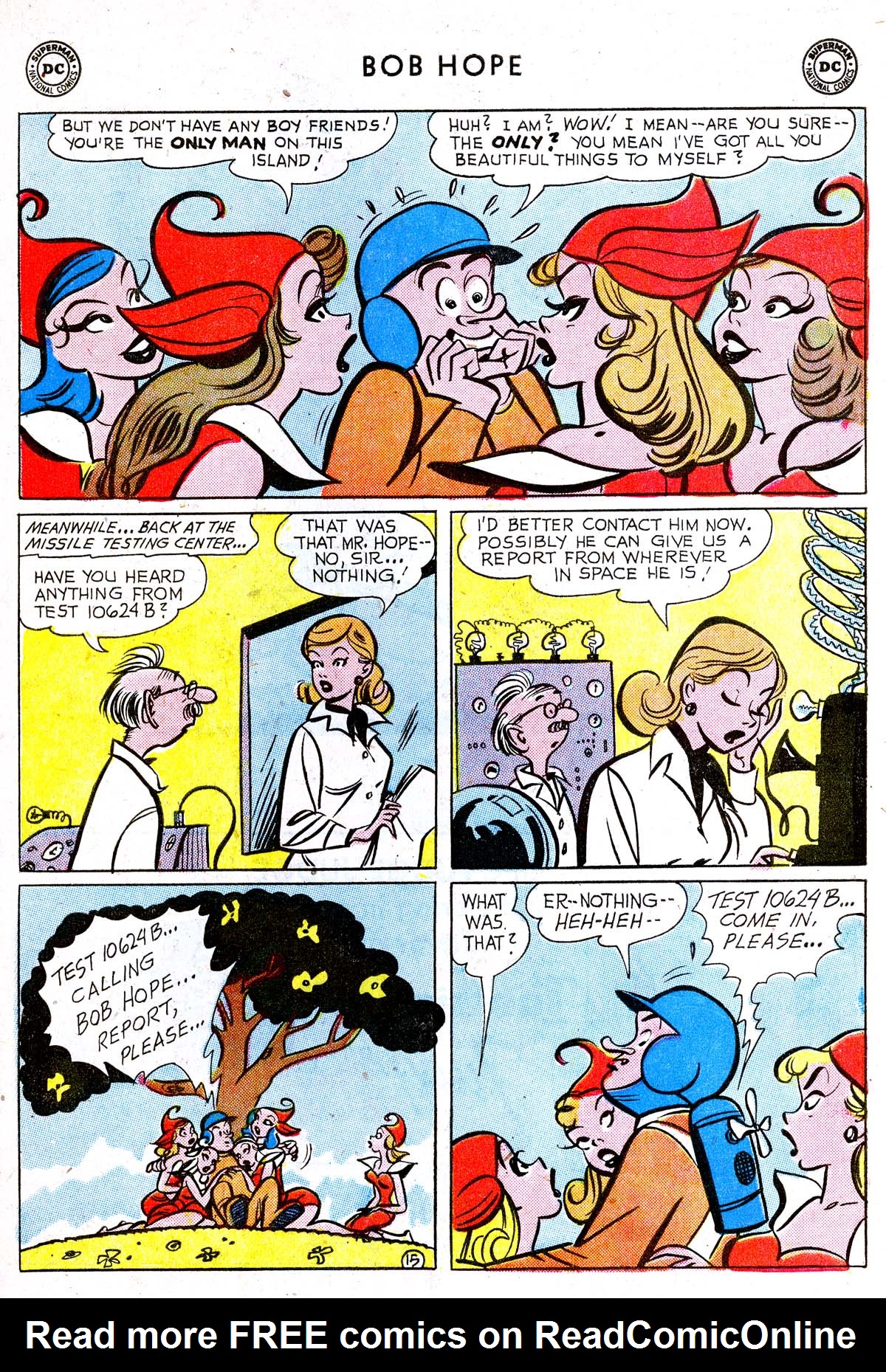Read online The Adventures of Bob Hope comic -  Issue #70 - 19