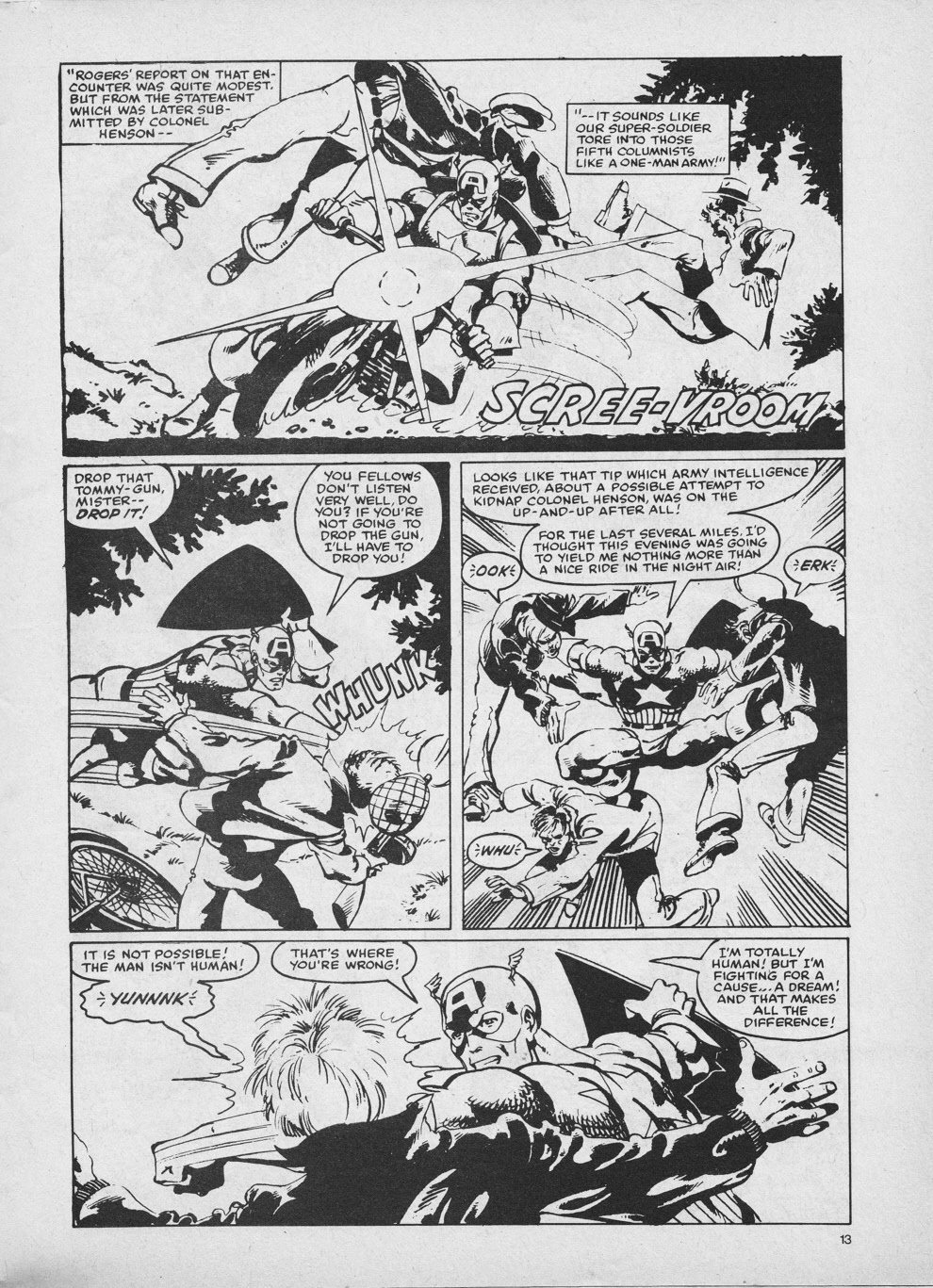 Read online Captain America Summer Special comic -  Issue # Full - 13