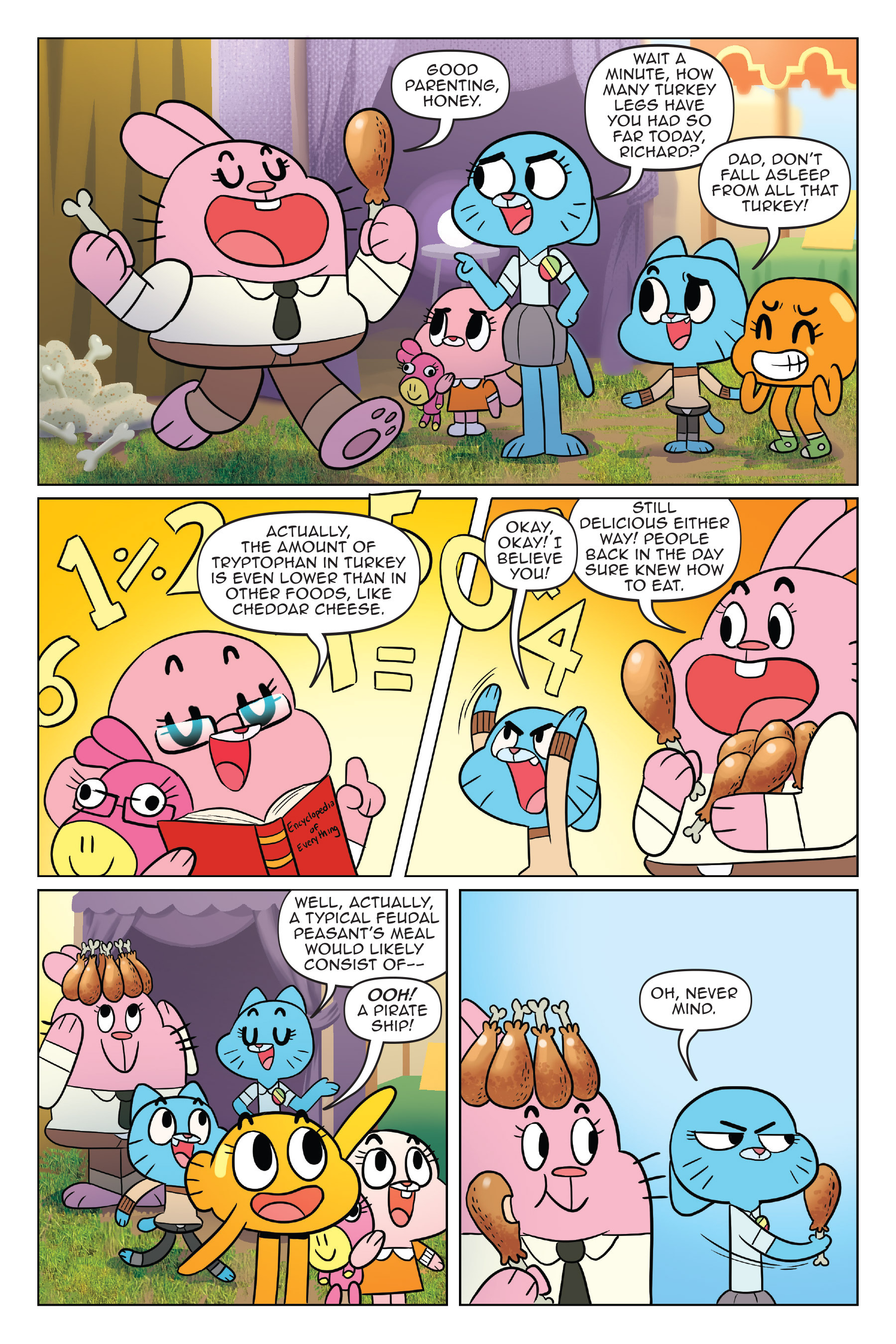 Read online The Amazing World of Gumball: Fairy Tale Trouble comic -  Issue # Full - 13