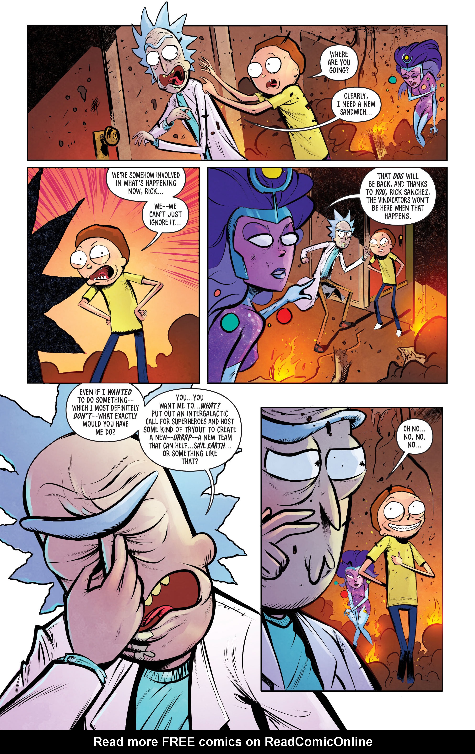 Read online Rick and Morty: Crisis on C-137 comic -  Issue # TPB - 21
