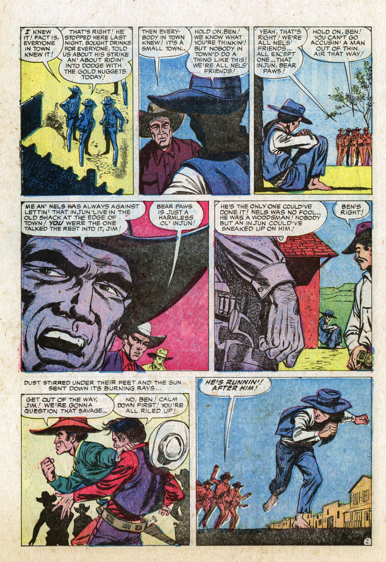 Read online Two Gun Western comic -  Issue #12 - 22