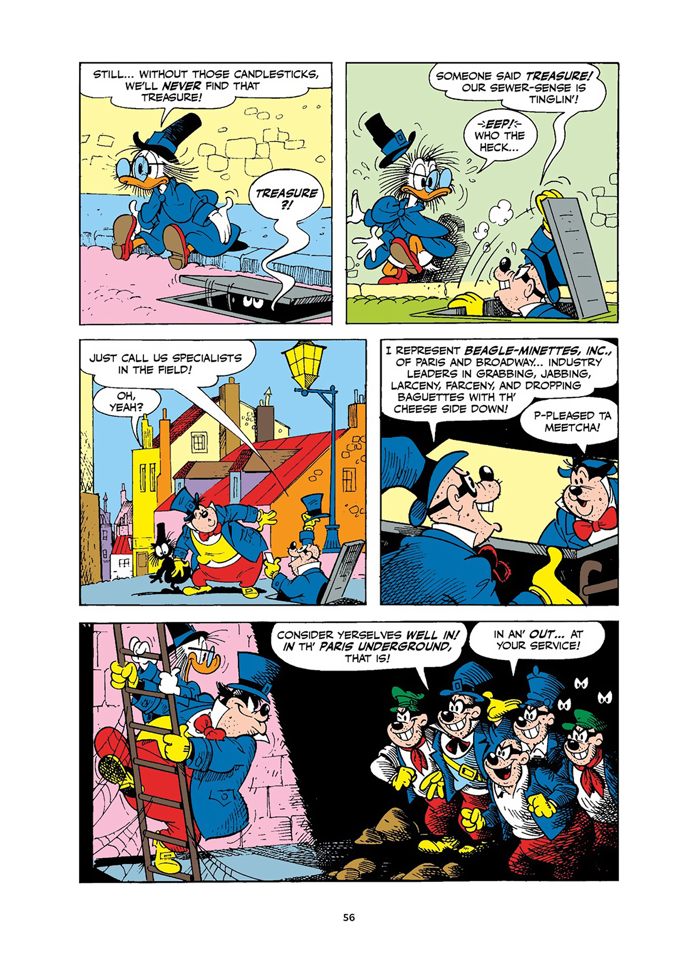 Read online Uncle Scrooge and Donald Duck in Les Misérables and War and Peace comic -  Issue # TPB (Part 1) - 57