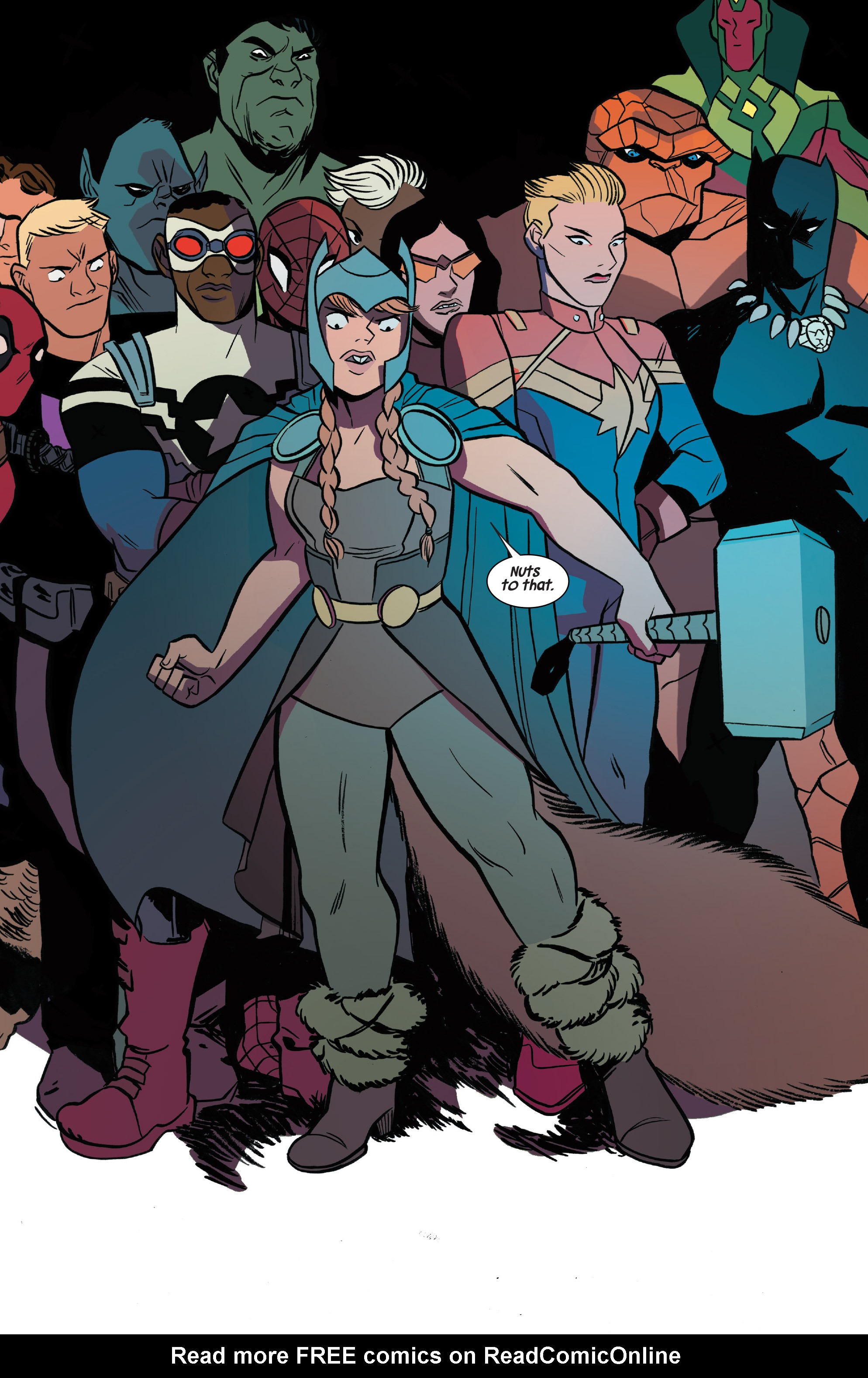 Read online The Unbeatable Squirrel Girl Beats Up the Marvel Universe comic -  Issue # TPB - 93