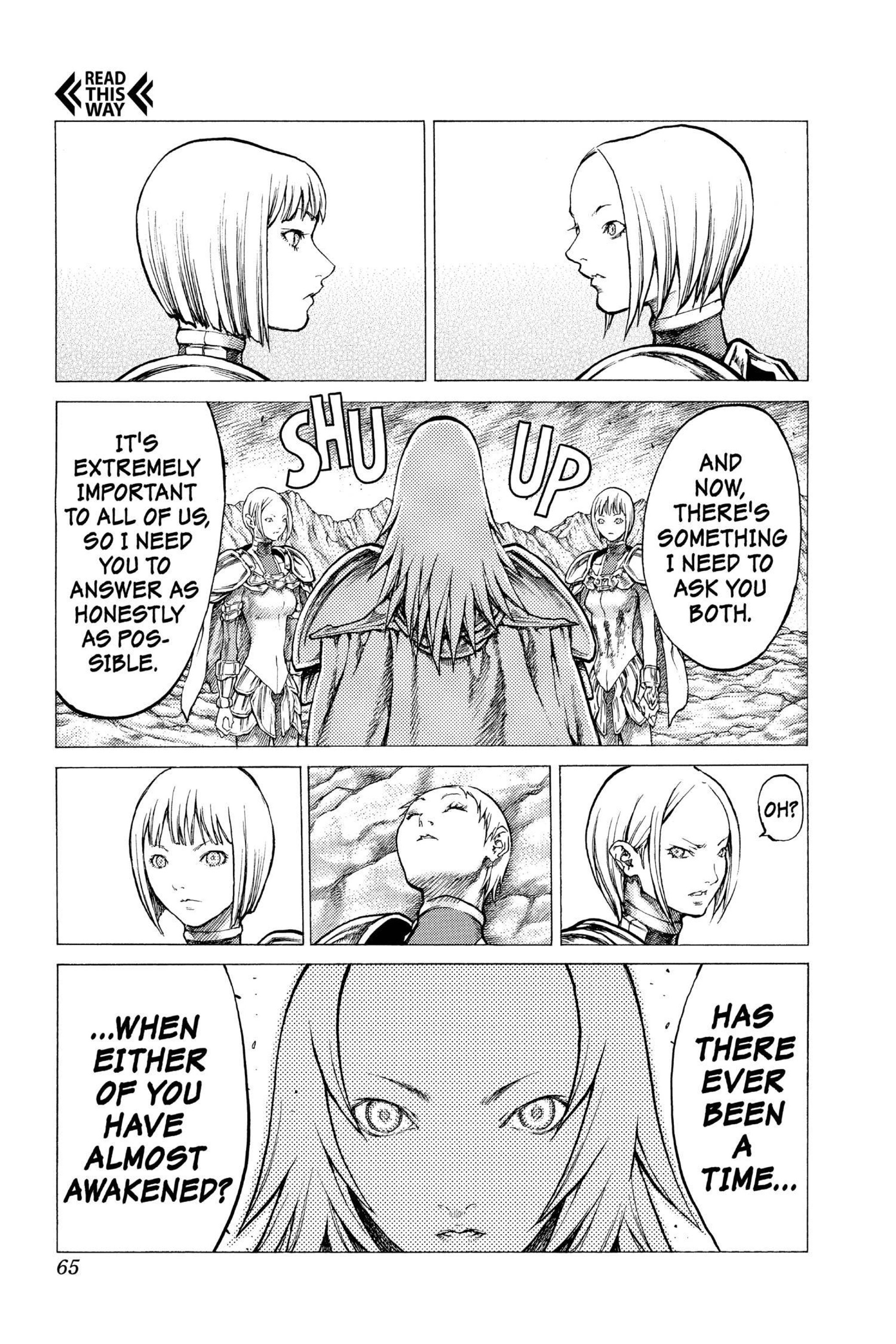 Read online Claymore comic -  Issue #6 - 61