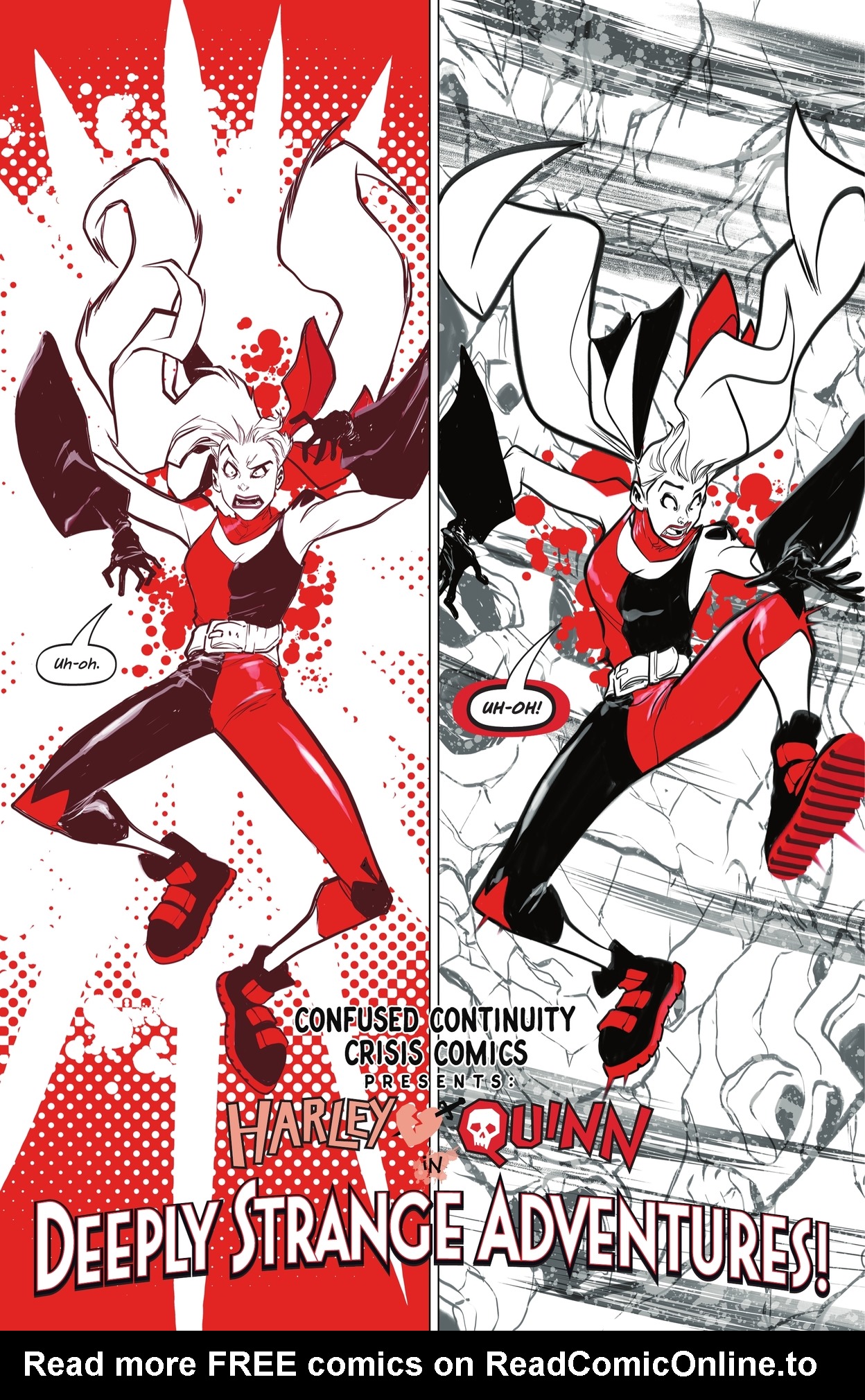 Read online Harley Quinn: Black   White   Redder comic -  Issue #3 - 8