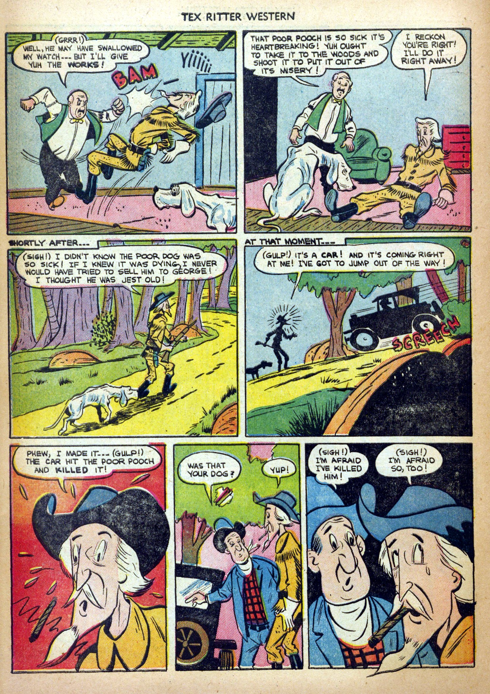 Read online Tex Ritter Western comic -  Issue #11 - 24