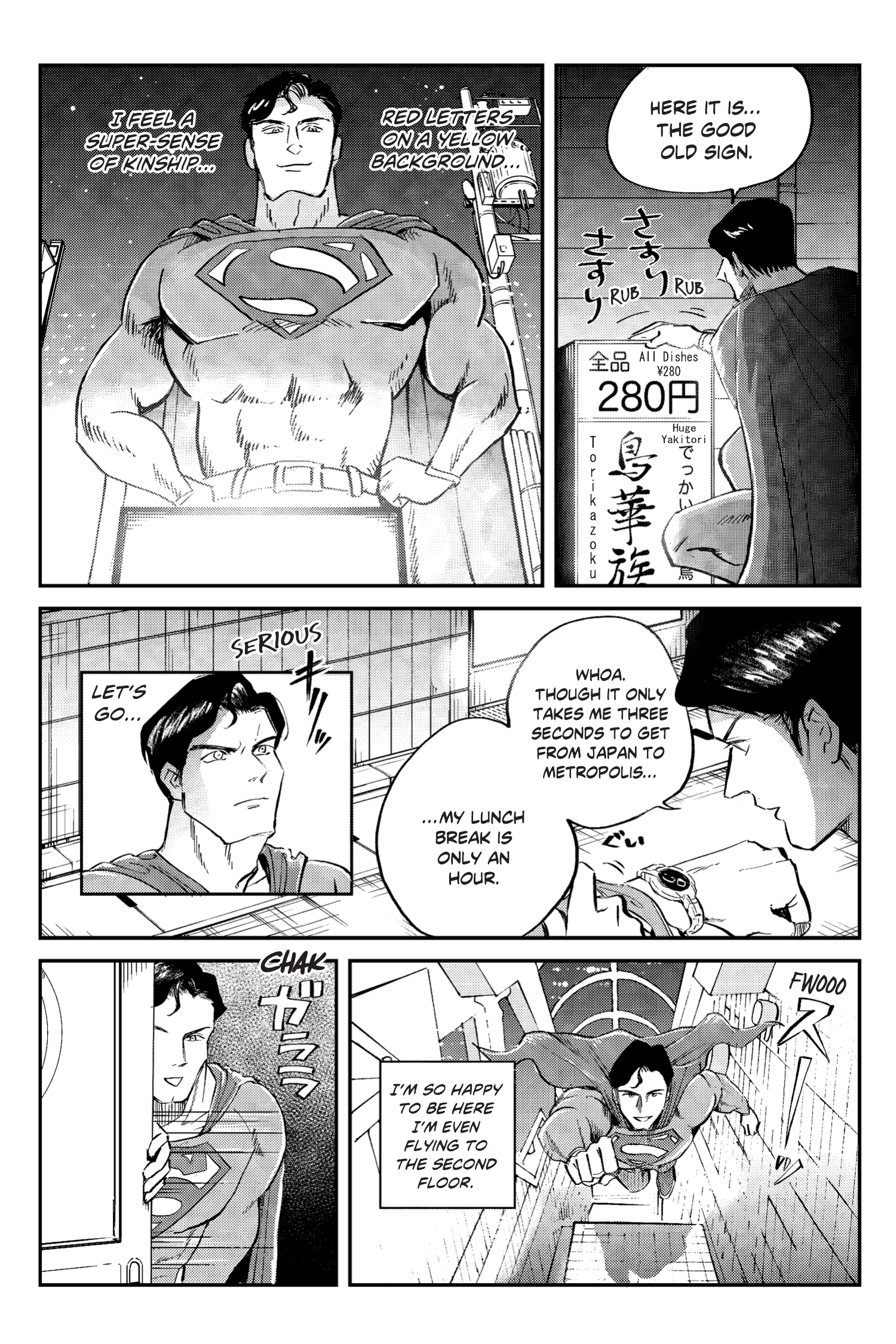 Read online Superman vs. Meshi comic -  Issue #1 - 10