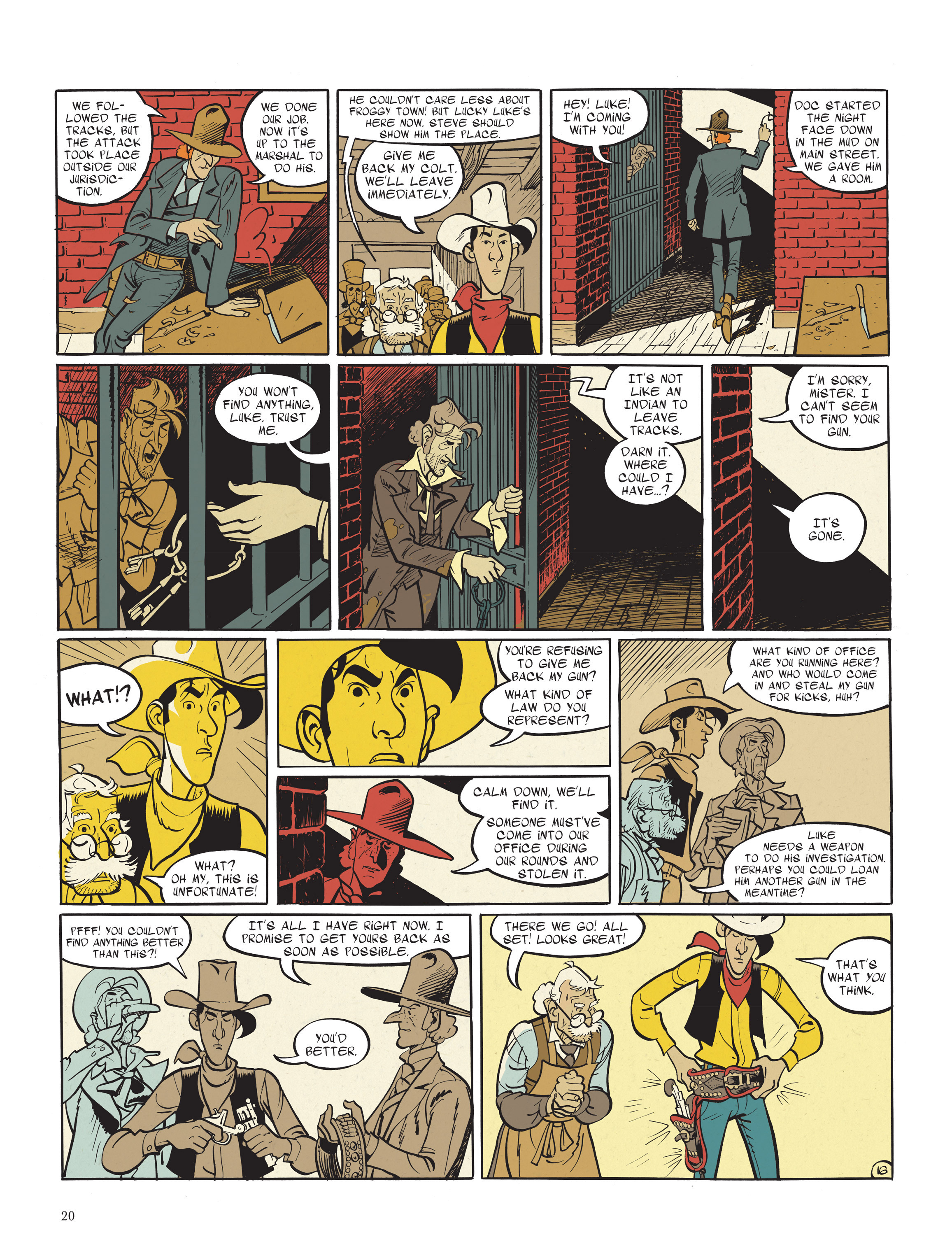 Read online The Man Who Shot Lucky Luke comic -  Issue # Full - 22