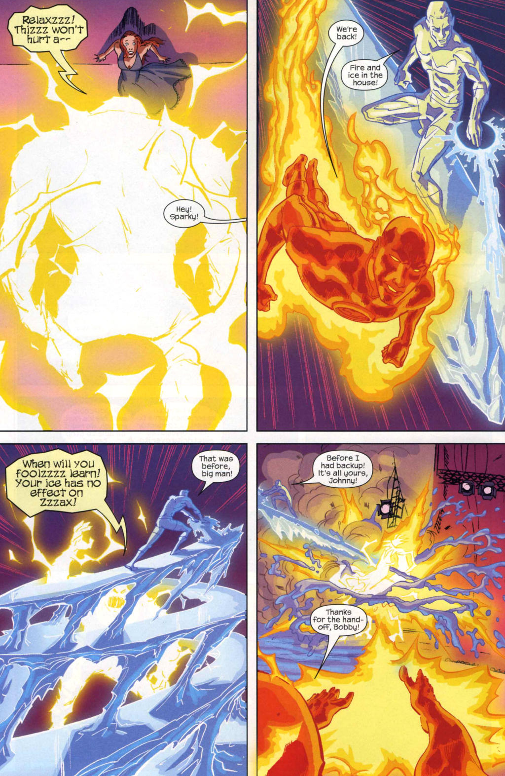 Read online Marvel Adventures Fantastic Four comic -  Issue #20 - 20