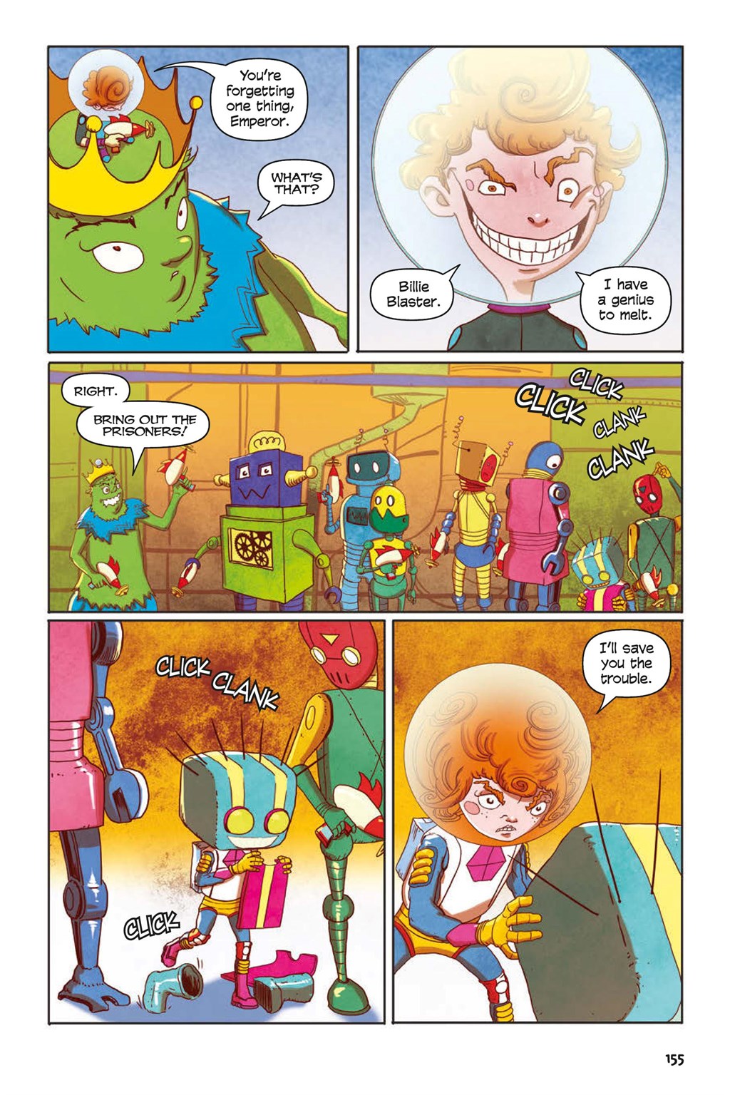Read online Billie Blaster and the Robot Army From Outer Space comic -  Issue # TPB (Part 2) - 64