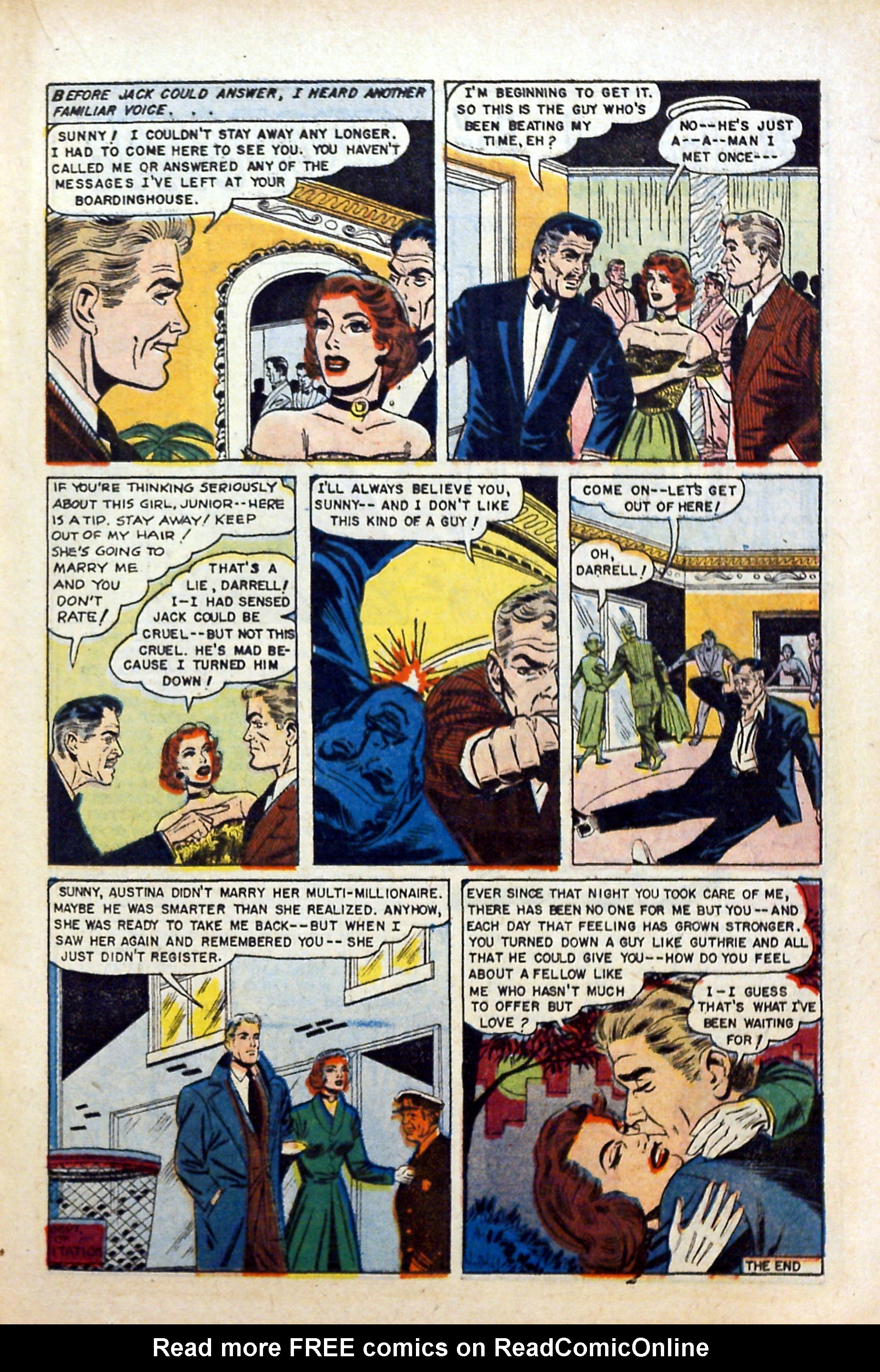 Read online Glamorous Romances comic -  Issue #90 - 17