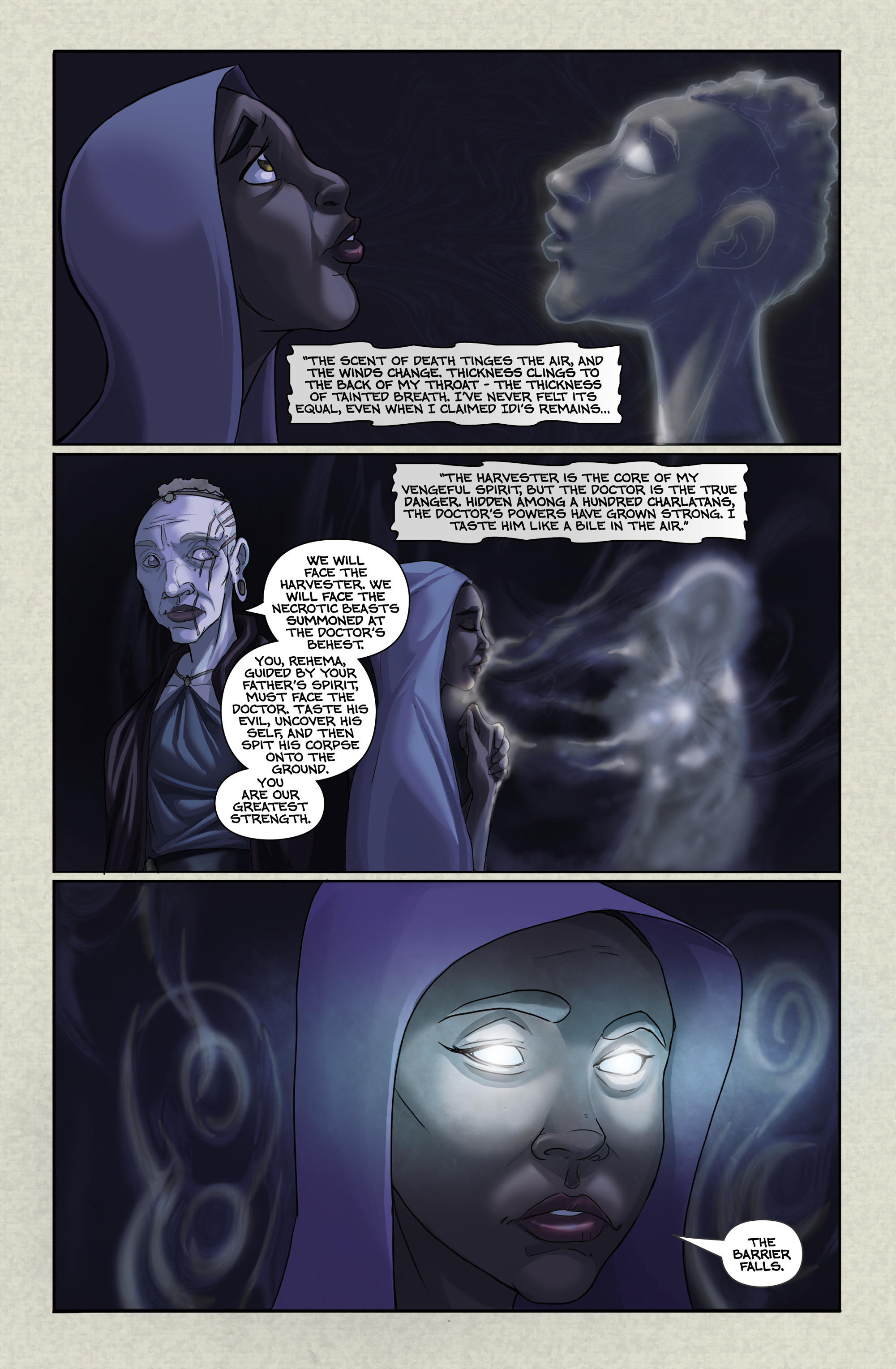 Read online Flesh of White comic -  Issue #3 - 17