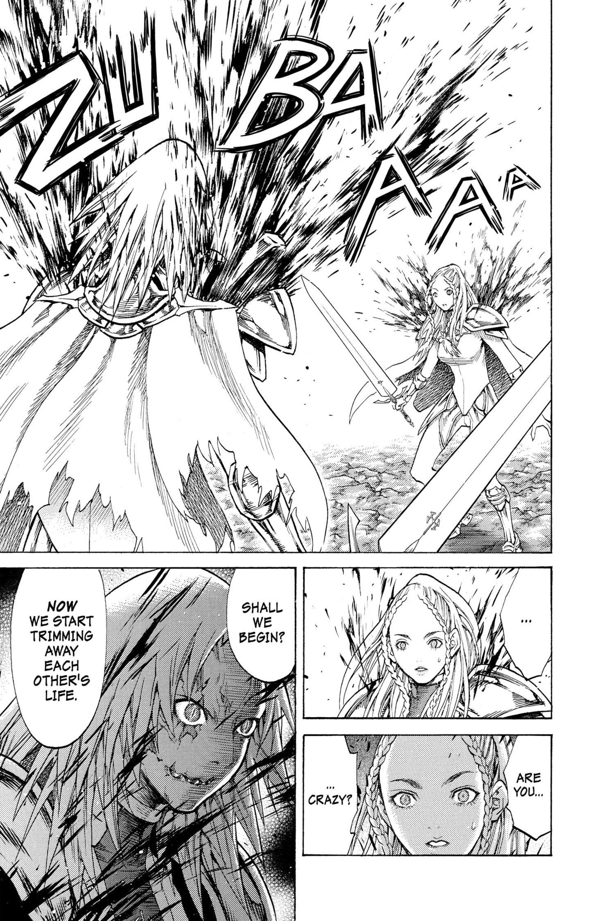 Read online Claymore comic -  Issue #21 - 151