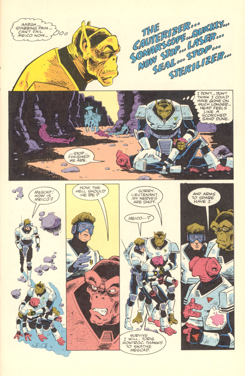 Read online Alien Legion comic -  Issue #10 - 23