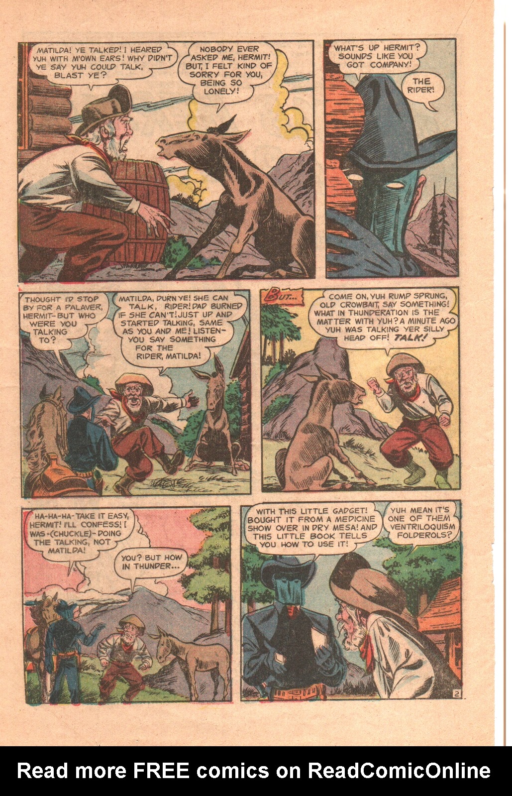 Read online The Rider comic -  Issue #1 - 19