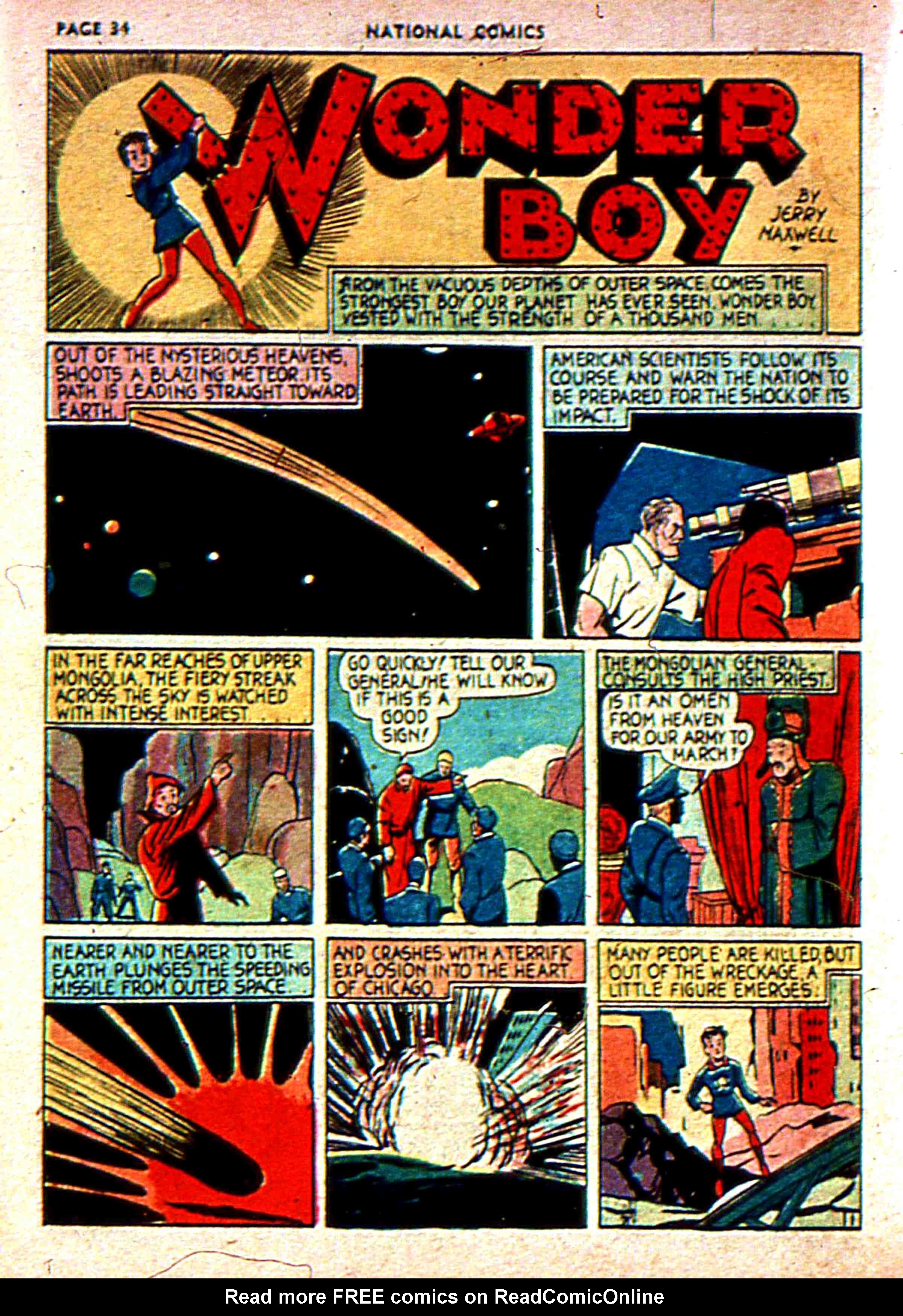 Read online National Comics comic -  Issue #1 - 36