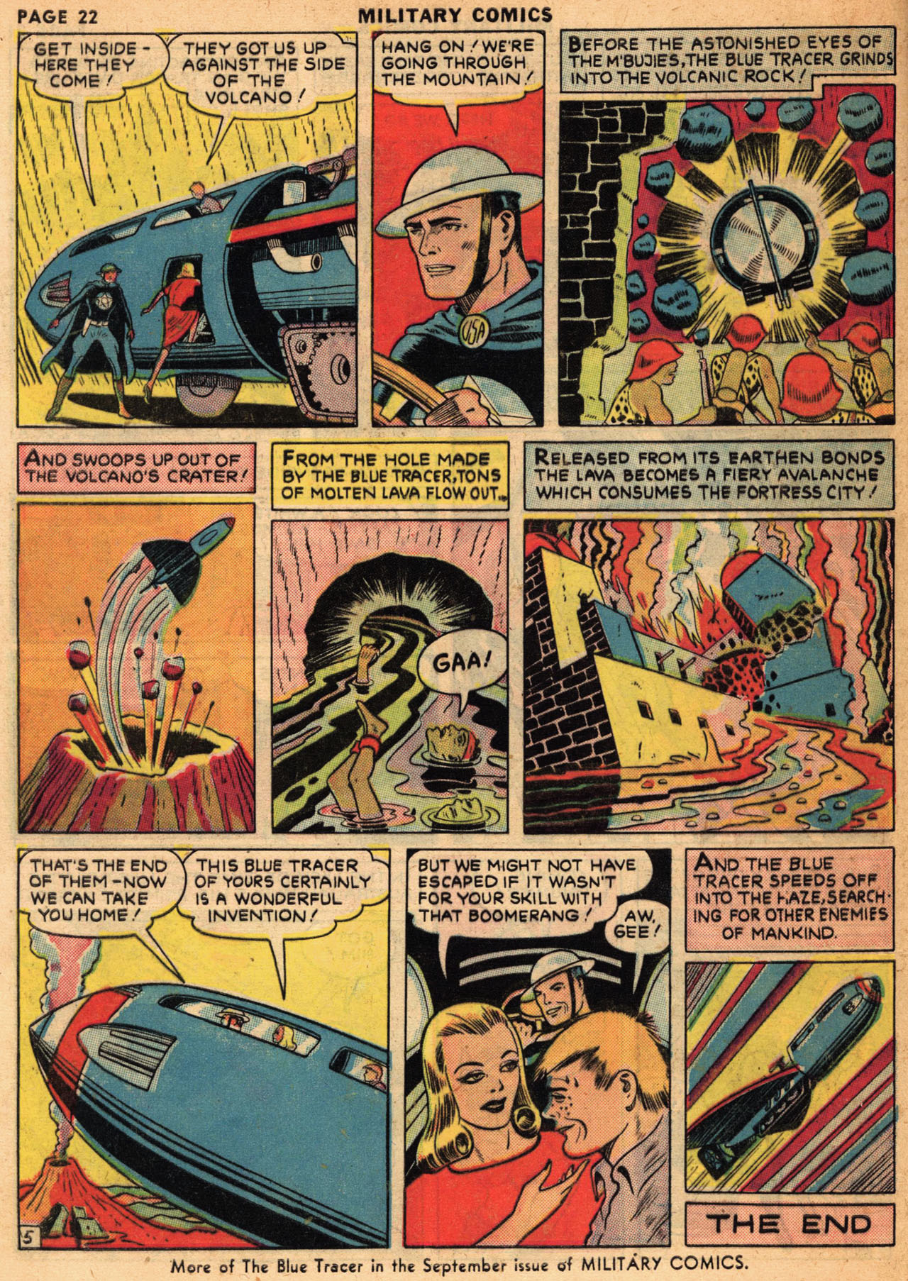 Read online Military Comics comic -  Issue #1 - 24