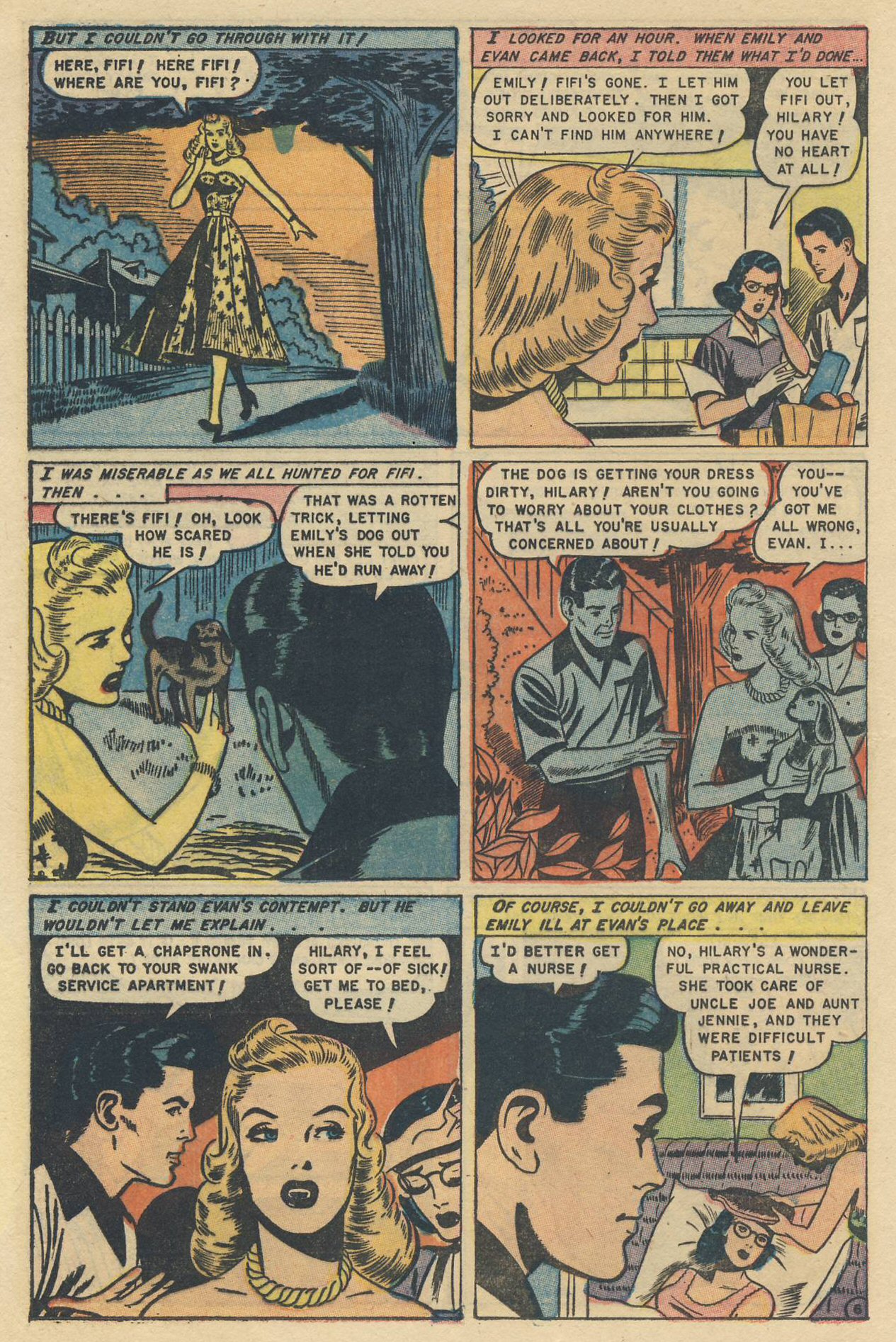 Read online Glamorous Romances comic -  Issue #66 - 16