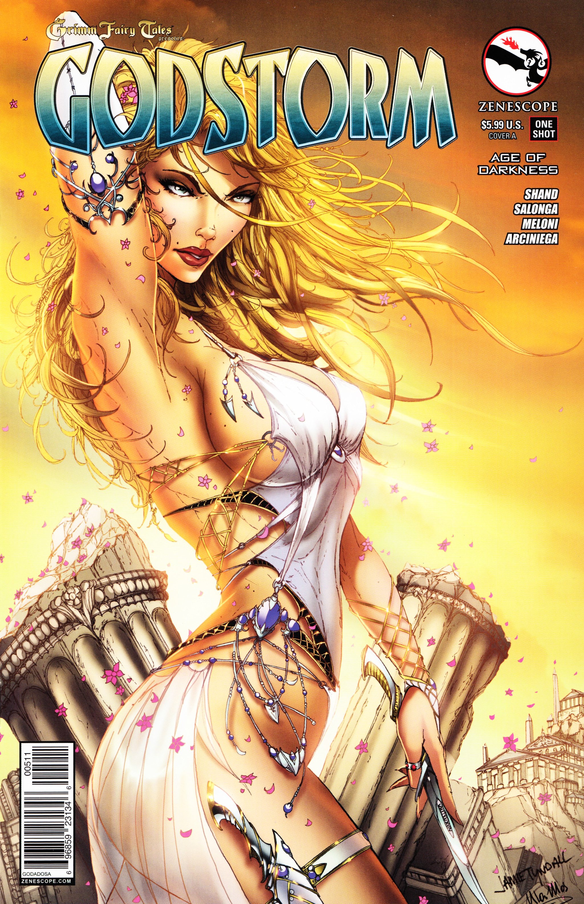 Read online Grimm Fairy Tales presents Godstorm: Age of Darkness comic -  Issue # Full - 1