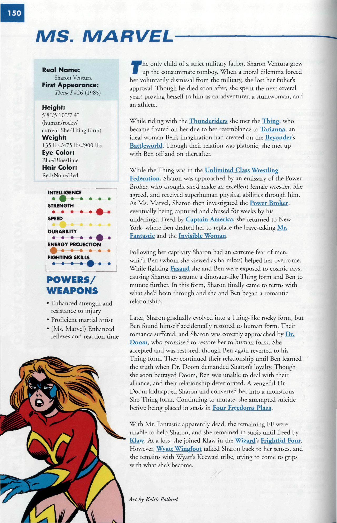 Read online Marvel Encyclopedia comic -  Issue # TPB 6 - 153