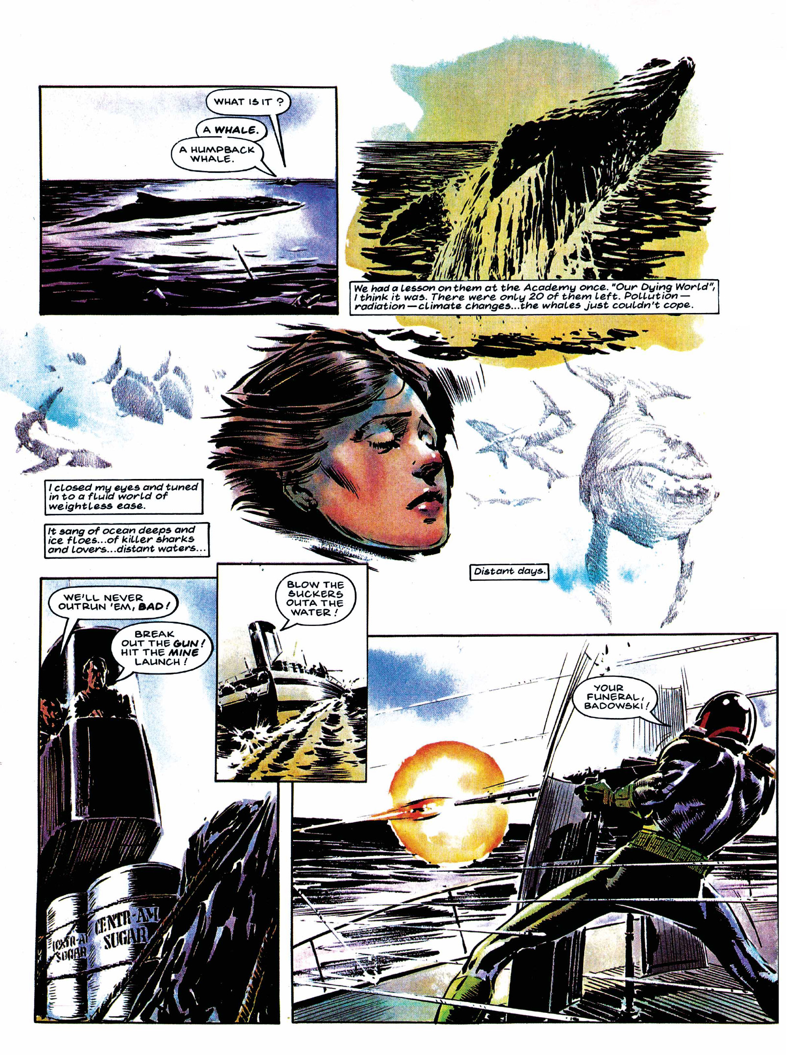 Read online Essential Judge Anderson: Shamball comic -  Issue # TPB - 70