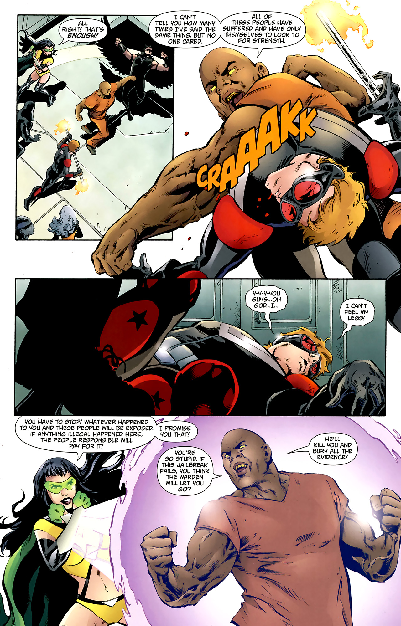Read online Freedom Fighters (2010) comic -  Issue #5 - 6