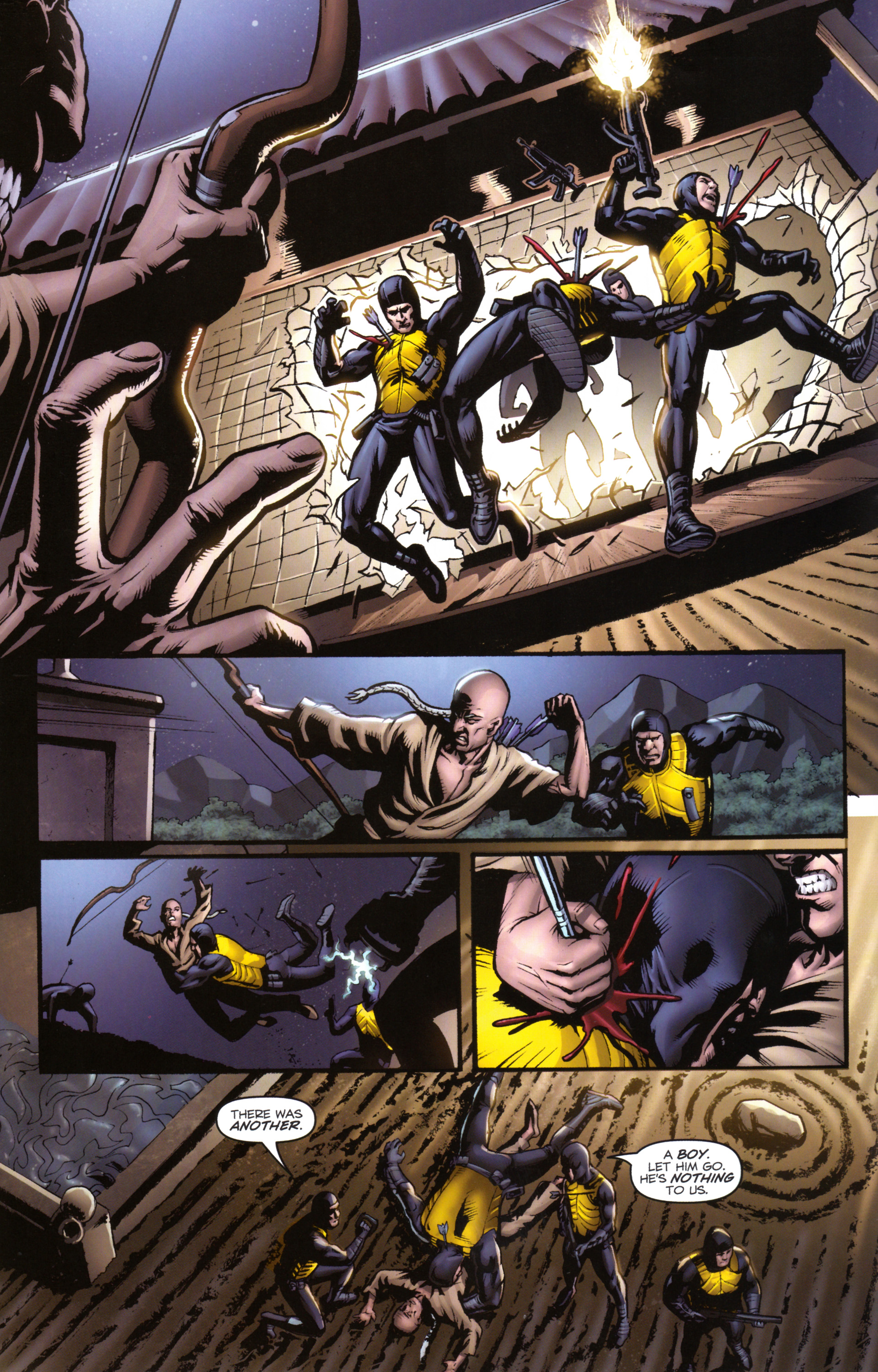 Read online Snake Eyes and Storm Shadow comic -  Issue #17 - 12
