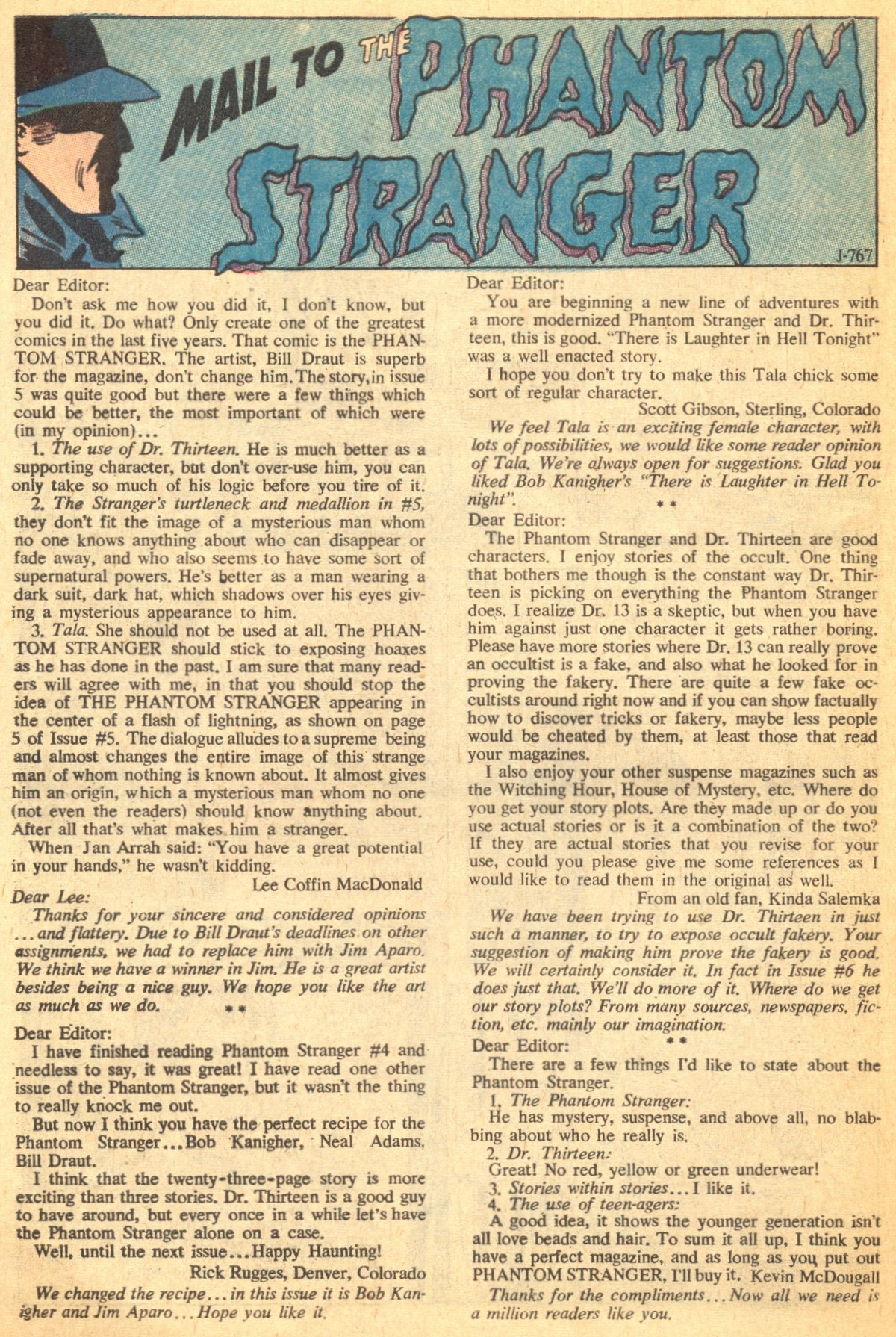 Read online The Phantom Stranger (1969) comic -  Issue #7 - 33