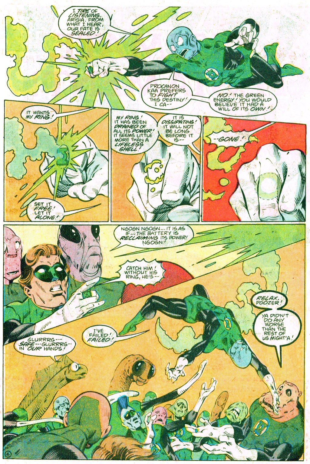 Read online The Green Lantern Corps comic -  Issue #224 - 4