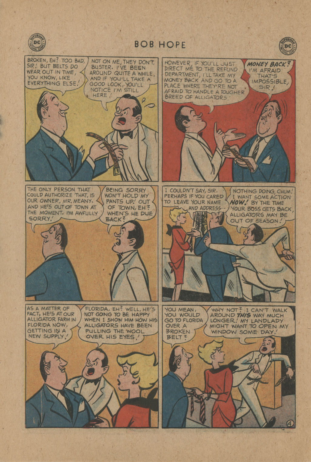 Read online The Adventures of Bob Hope comic -  Issue #57 - 6