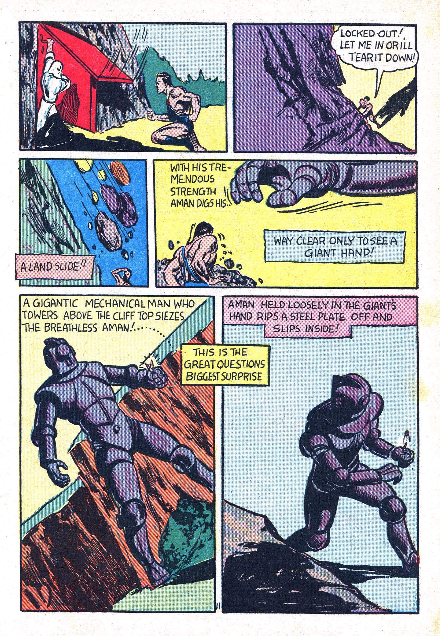 Read online Amazing Man Comics comic -  Issue #21 - 12