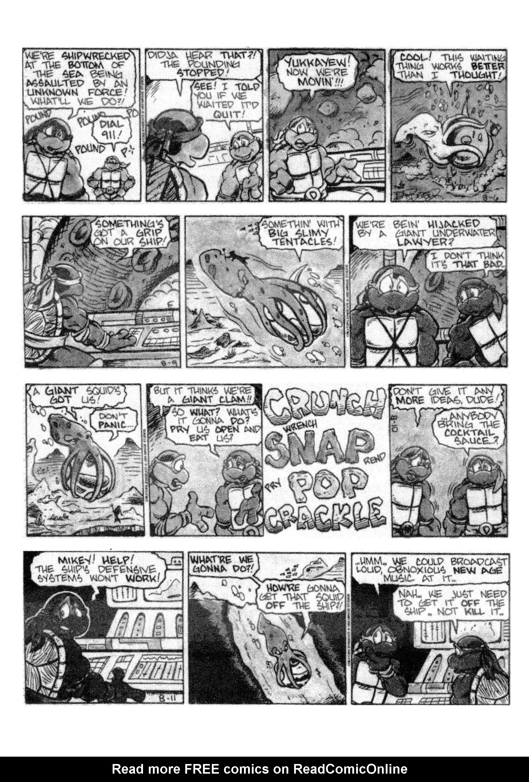 Read online Teenage Mutant Ninja Turtles: Complete Newspaper Daily Comic Strip Collection comic -  Issue # TPB 2 (Part 2) - 91