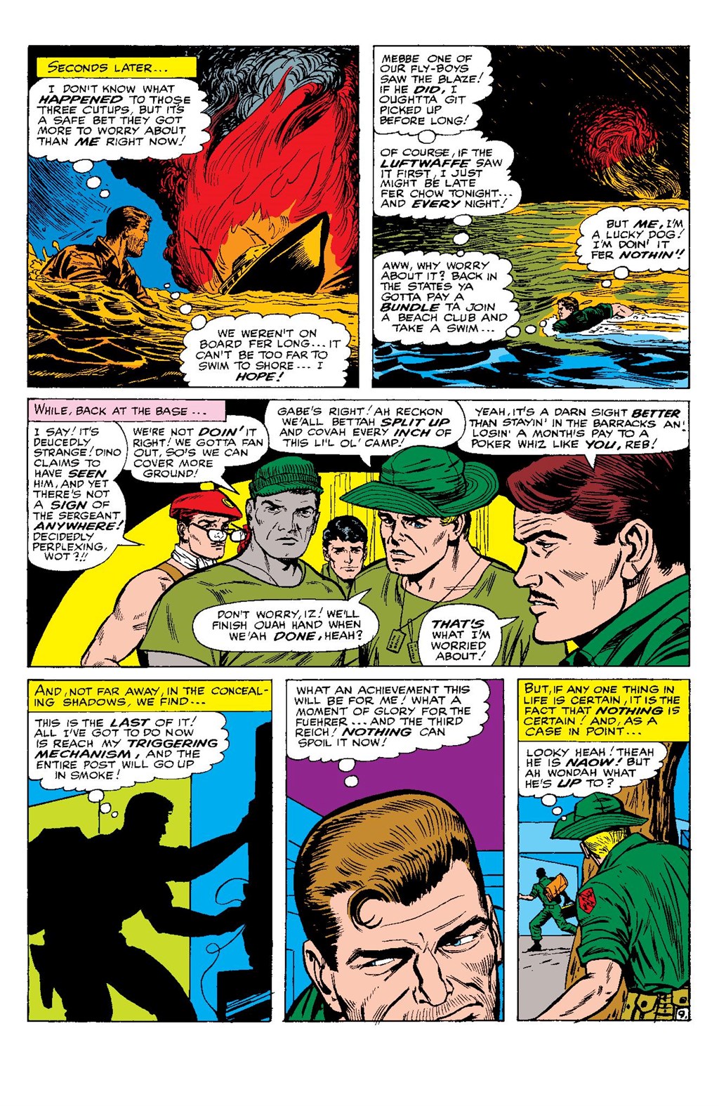 Read online Sgt. Fury Epic Collection: The Howling Commandos comic -  Issue #Sgt. Fury Epic Collection Berlin Breakout (Part 2) - 42