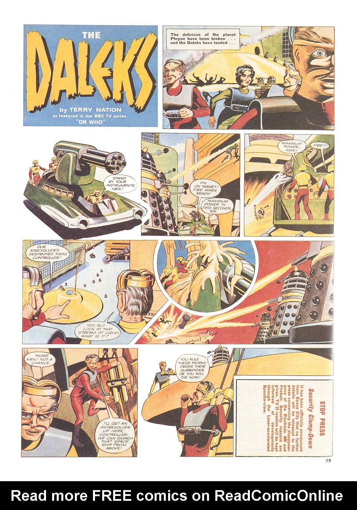 Read online Dalek Chronicles comic -  Issue # TPB - 59
