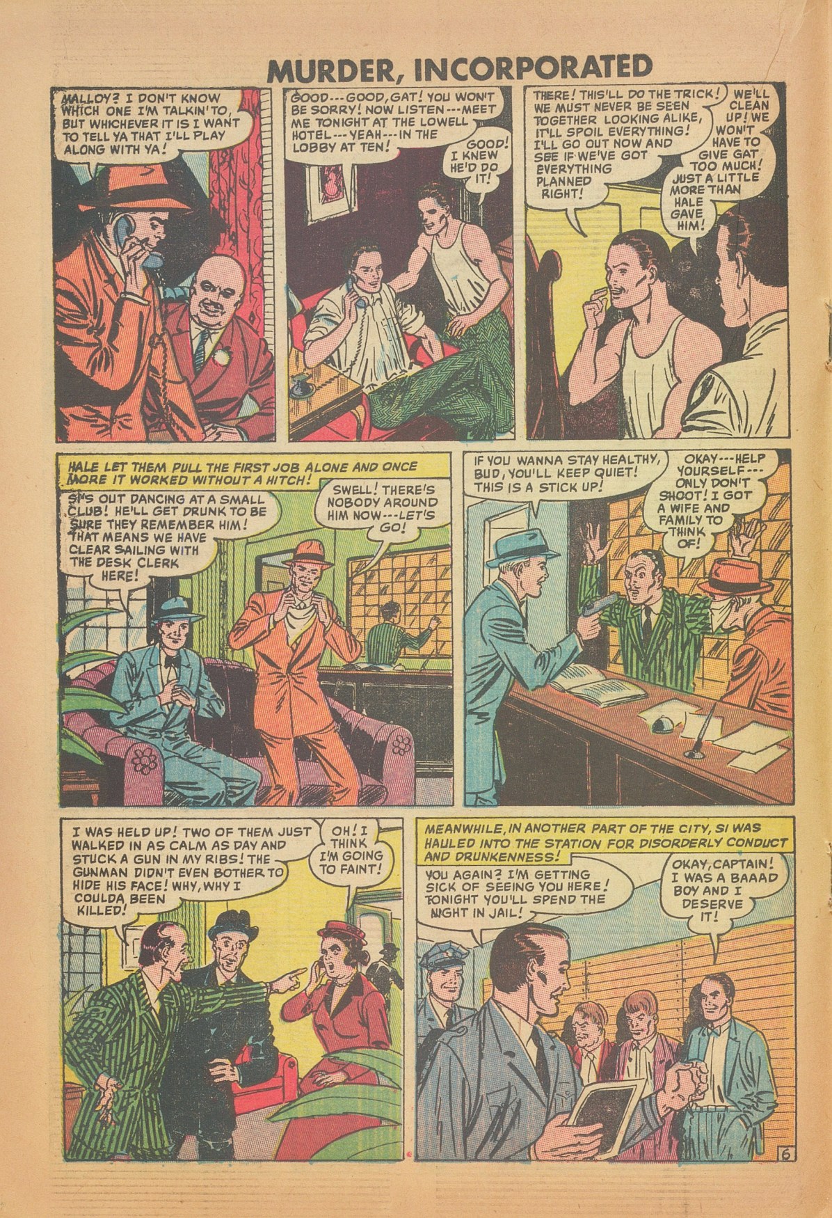 Read online Murder Incorporated (1950) comic -  Issue #2 - 18