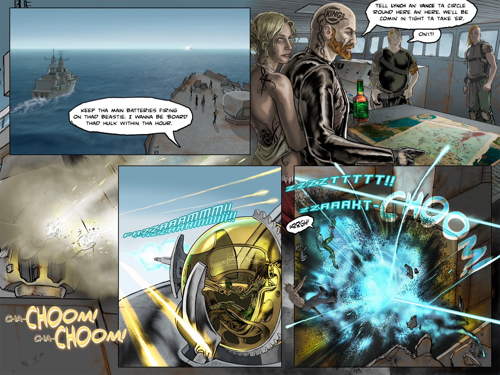 Read online Azure comic -  Issue #4 - 4