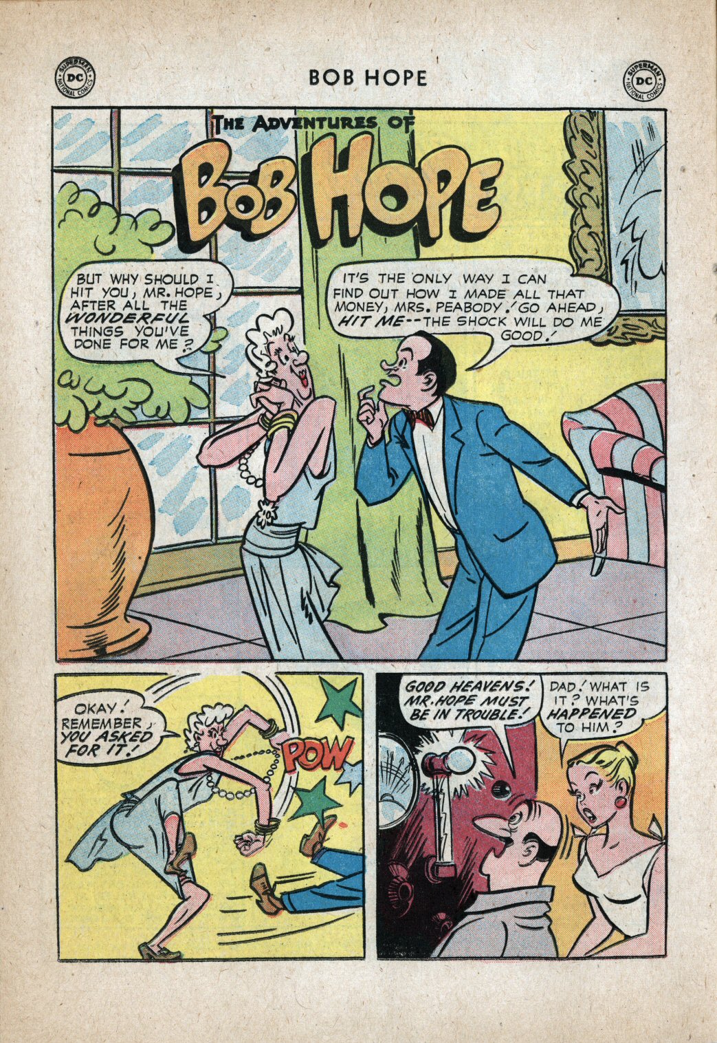 Read online The Adventures of Bob Hope comic -  Issue #43 - 14