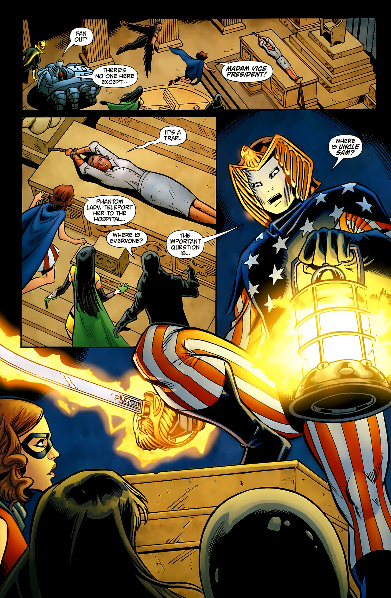 Read online Freedom Fighters (2010) comic -  Issue #7 - 13
