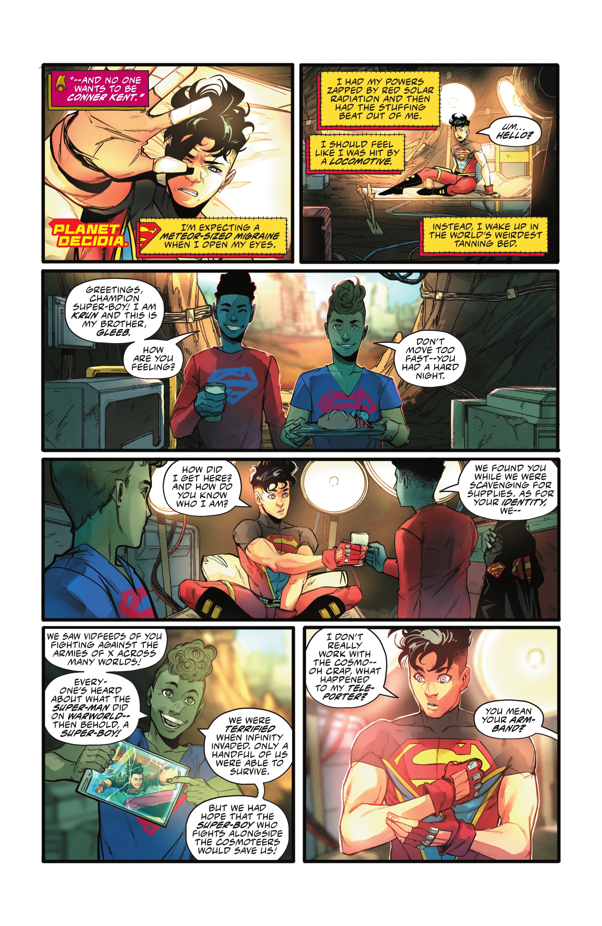 Read online Superboy: The Man Of Tomorrow comic -  Issue #5 - 3