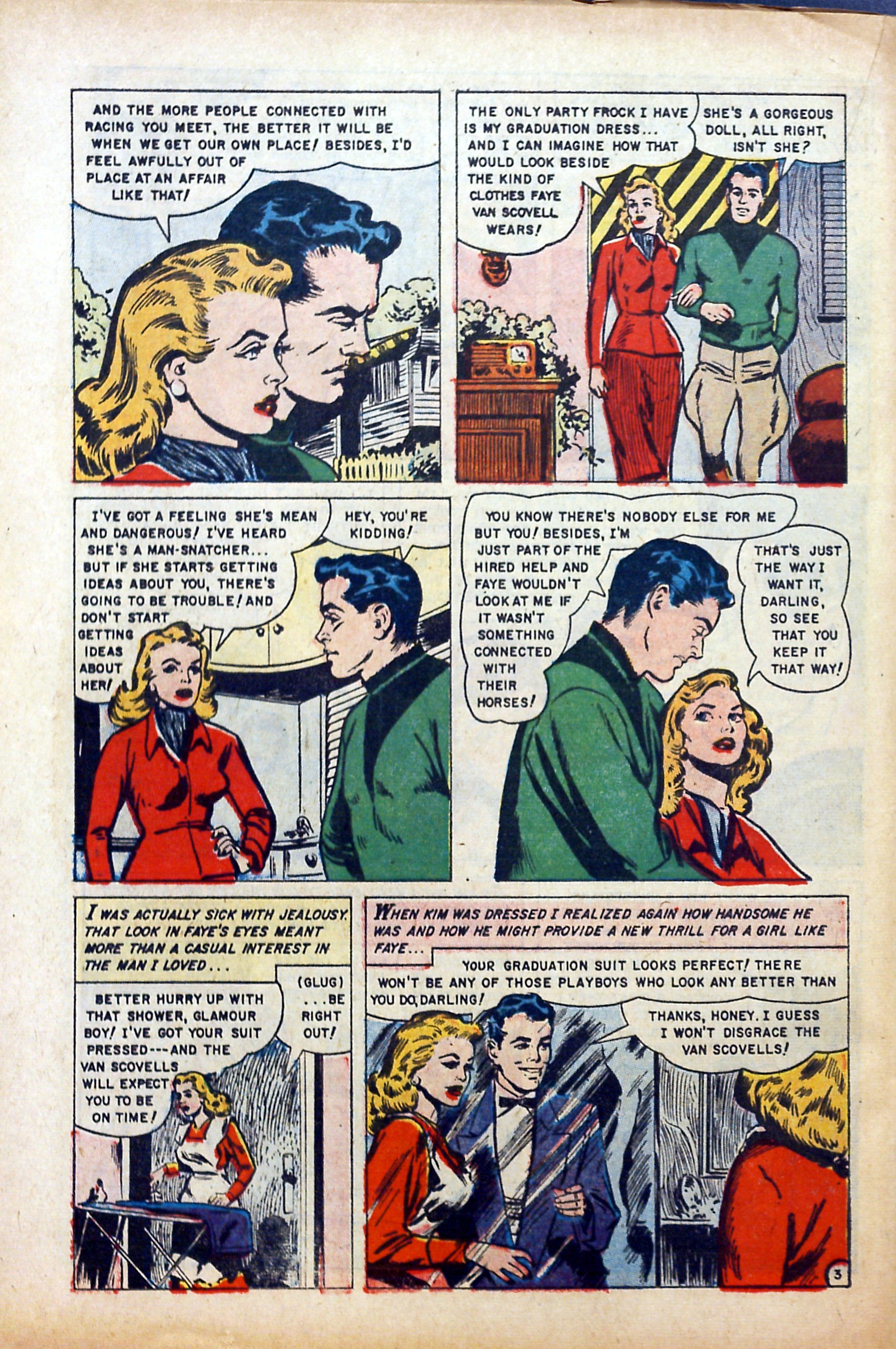 Read online Glamorous Romances comic -  Issue #79 - 20