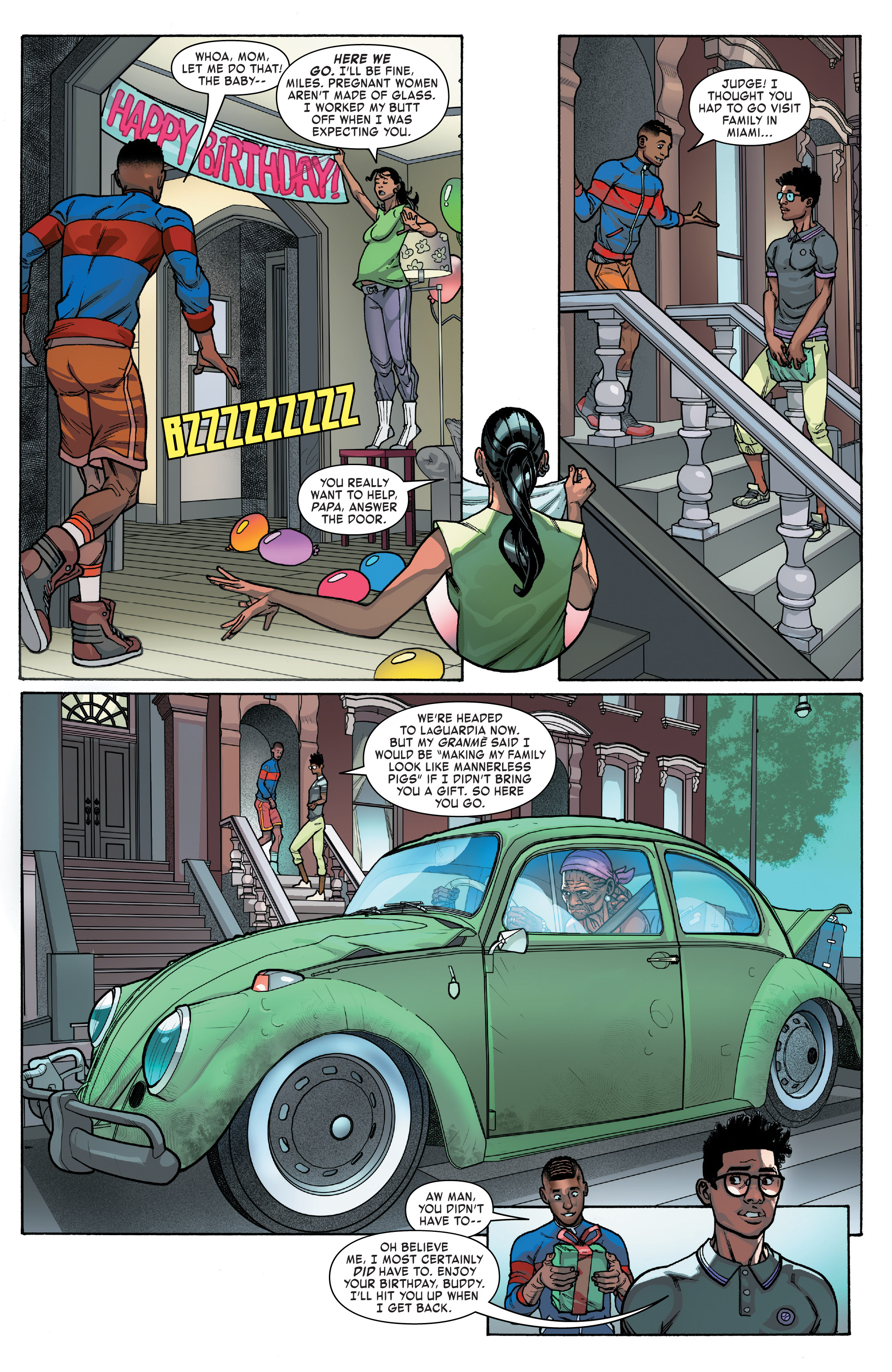 Read online Miles Morales: Spider-Man By Saladin Ahmed Omnibus comic -  Issue # TPB (Part 3) - 71