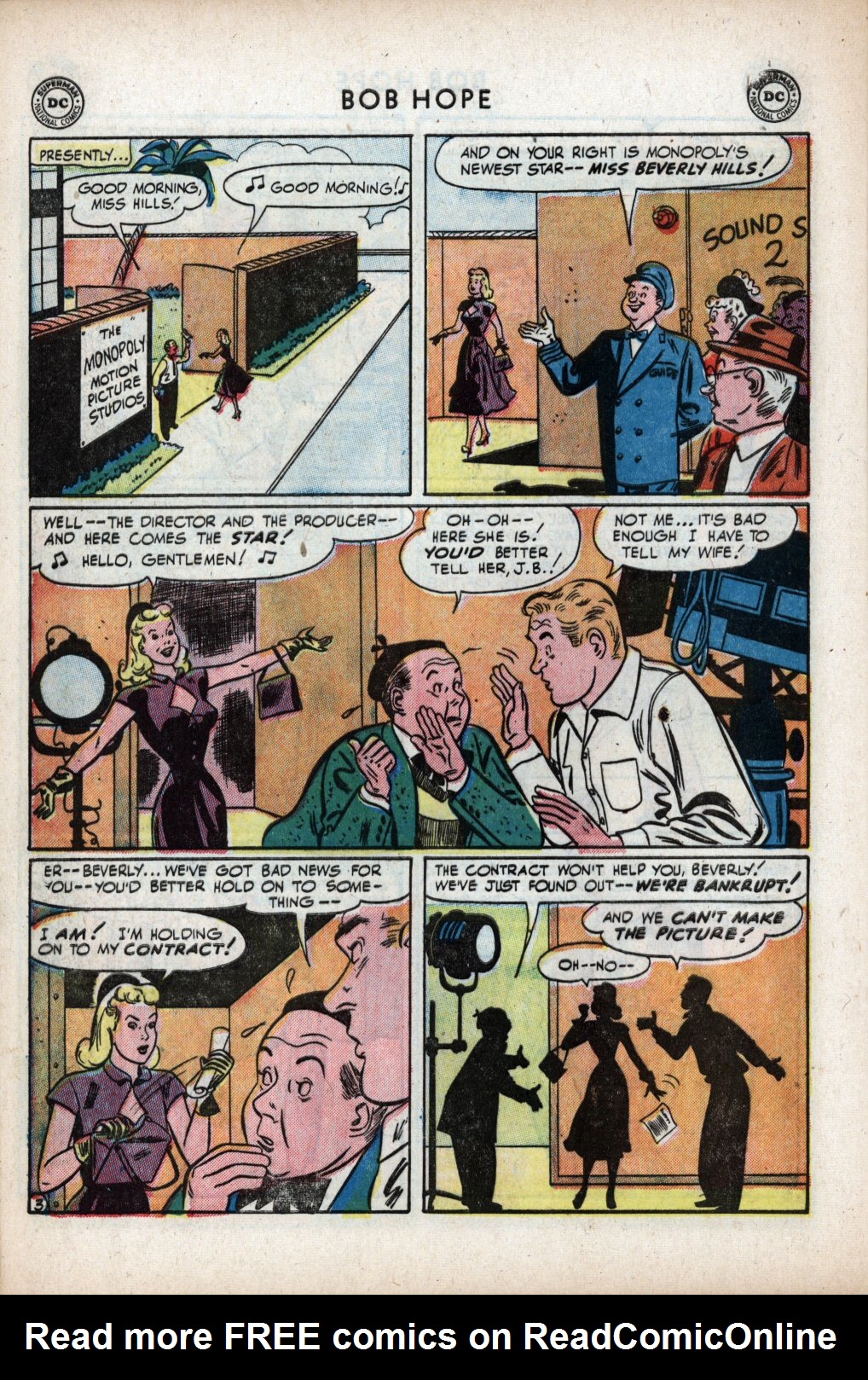 Read online The Adventures of Bob Hope comic -  Issue #14 - 36