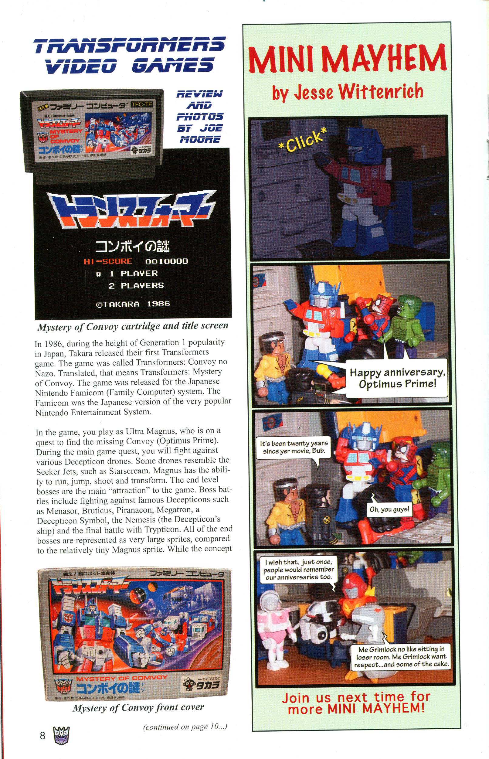 Read online Transformers: Collectors' Club comic -  Issue #11 - 8