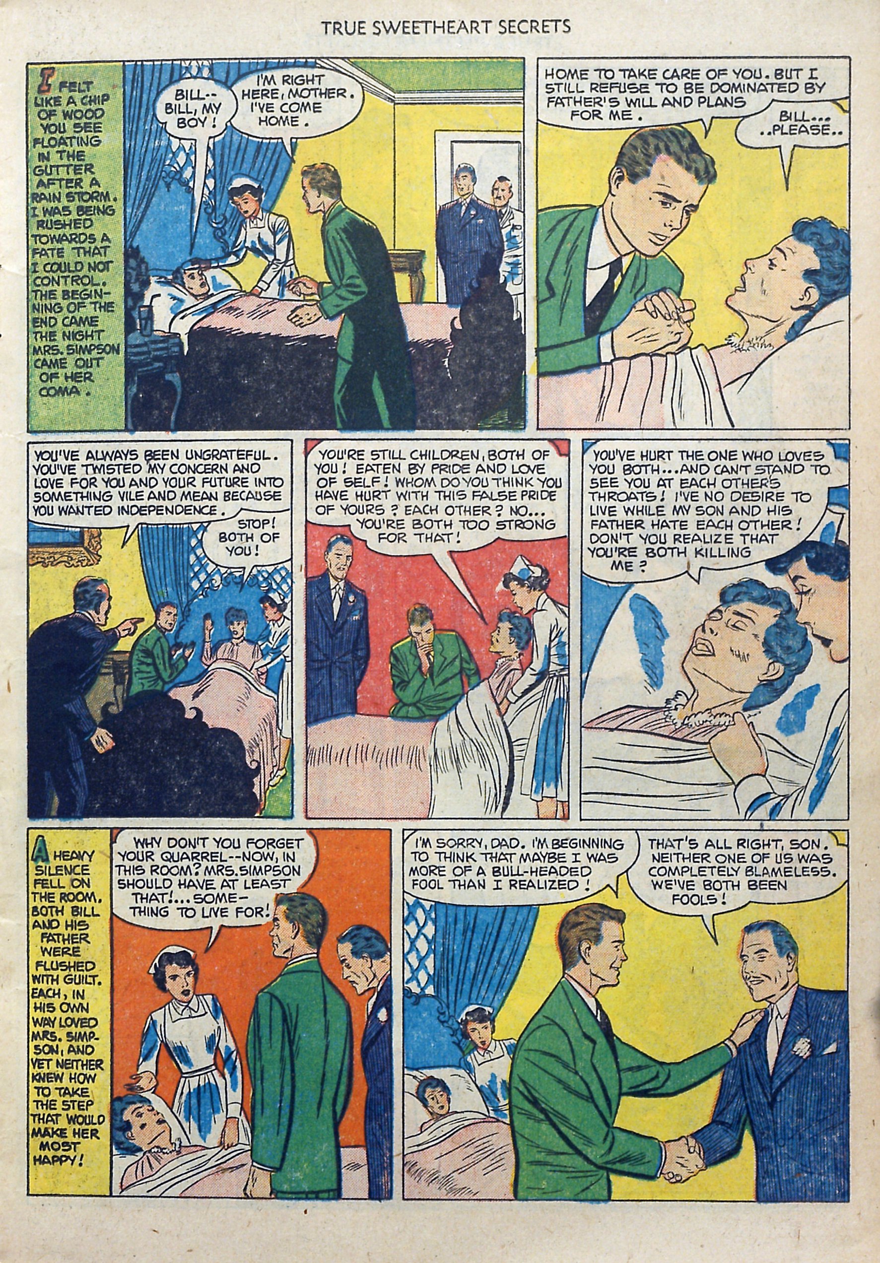 Read online True Sweetheart Secrets comic -  Issue #6 - 11