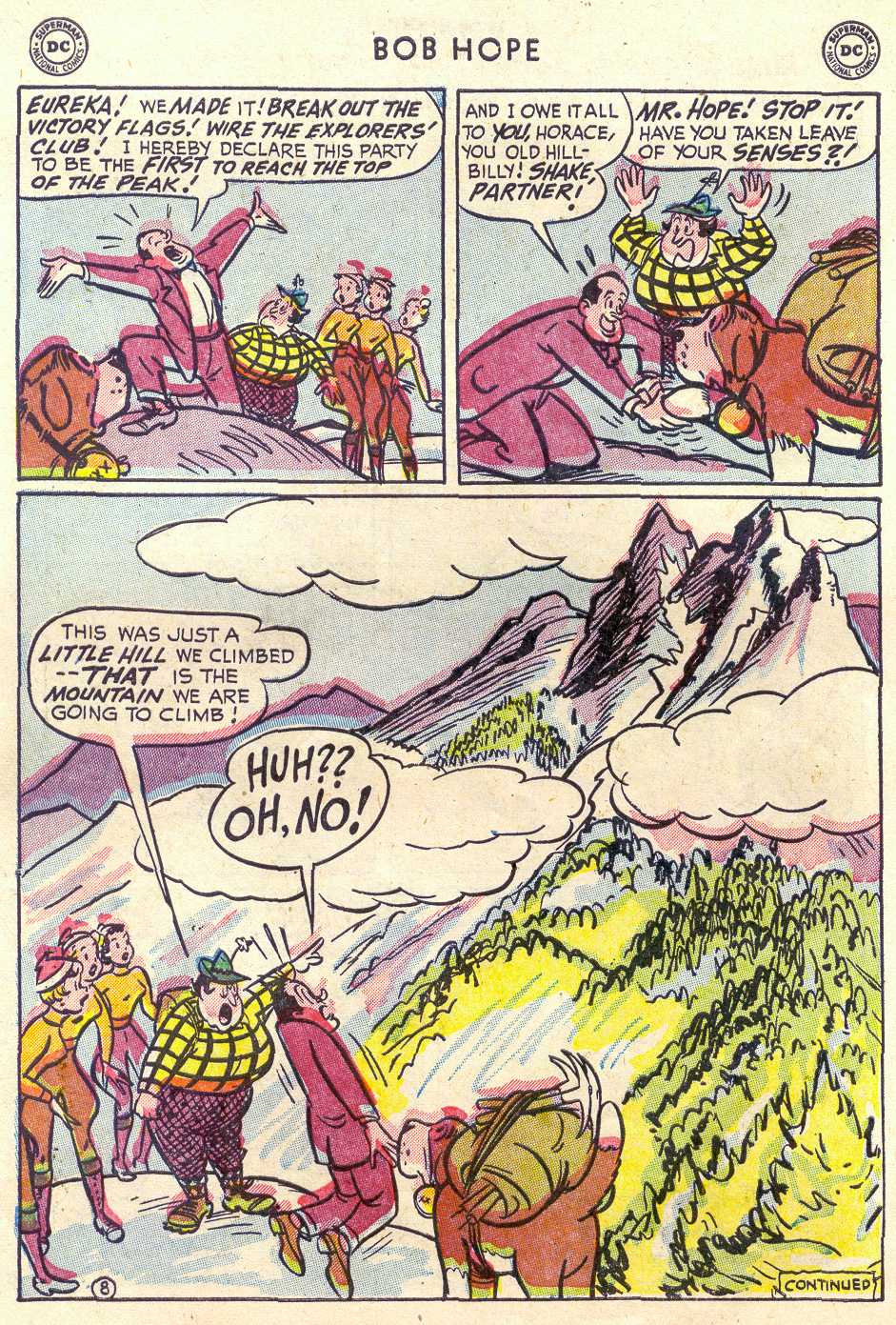 Read online The Adventures of Bob Hope comic -  Issue #31 - 10