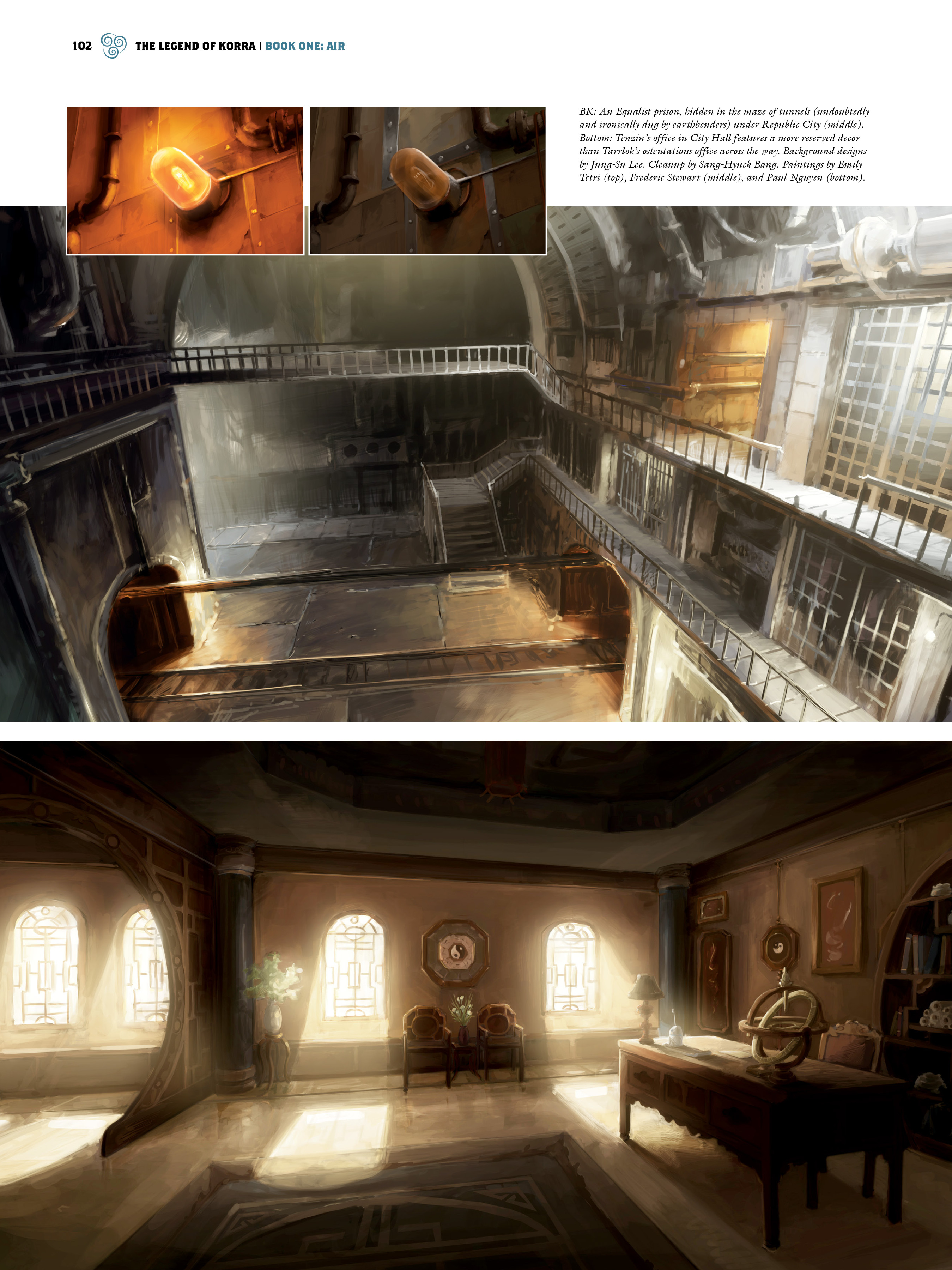 Read online The Legend of Korra: The Art of the Animated Series comic -  Issue # TPB 1 - 93