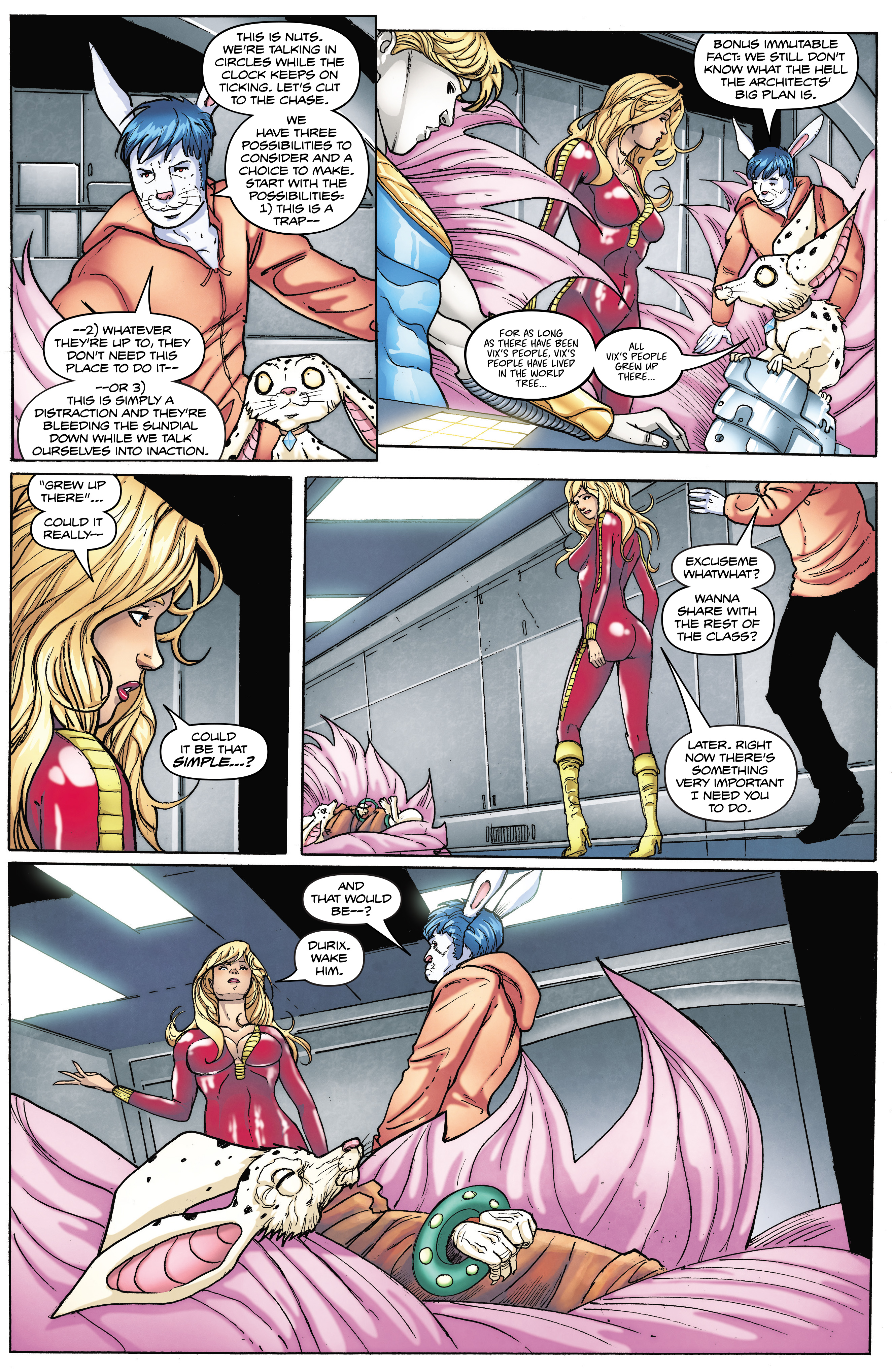 Read online Barbarella: The Center Cannot Hold comic -  Issue #5 - 11