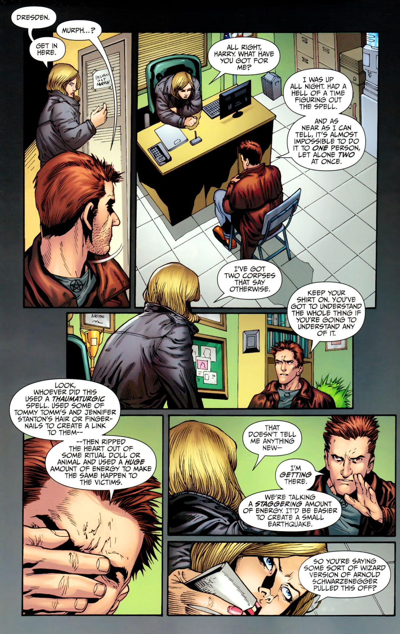 Read online Jim Butcher's The Dresden Files: Storm Front comic -  Issue #3 - 17