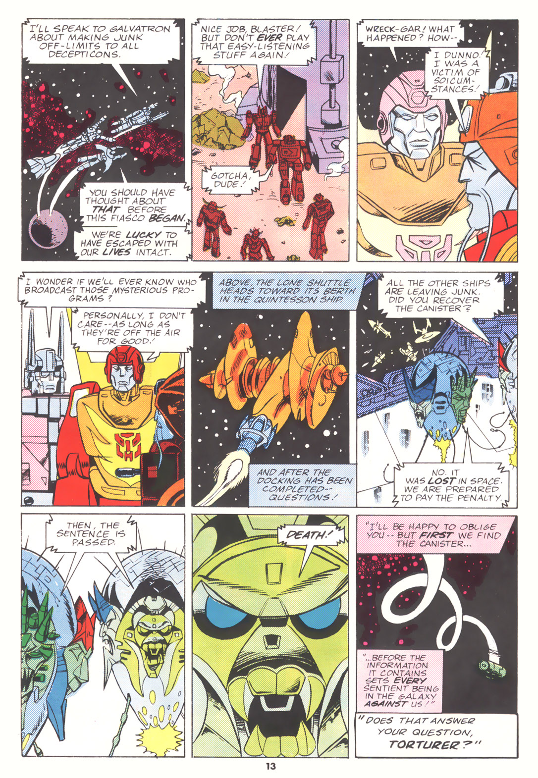 Read online The Transformers (UK) comic -  Issue #181 - 13